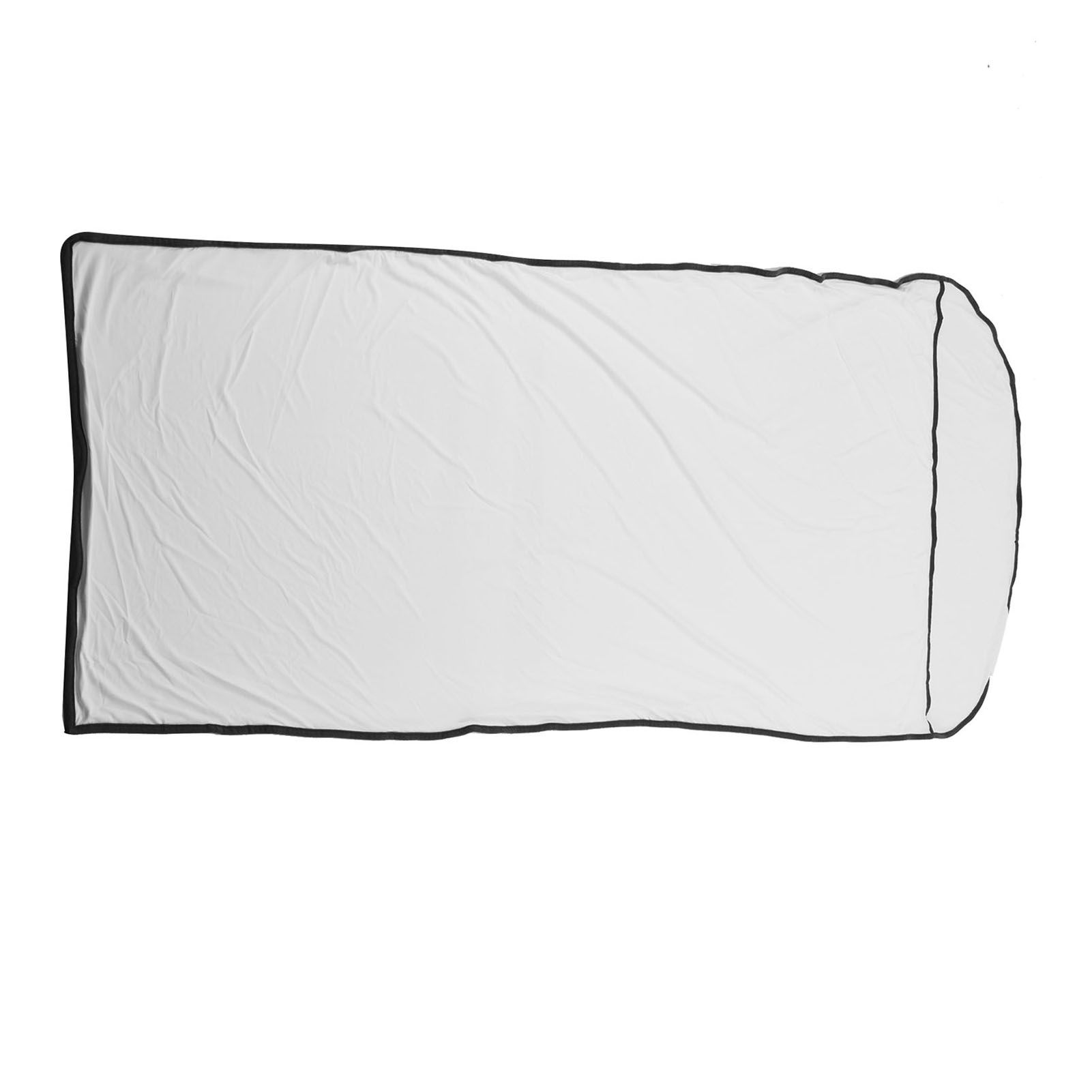 Sleeping Bag Liner Ultralight Multifunctional Elastic Sleeping Sack Liner for Outdoor CampingWhite - Image 3