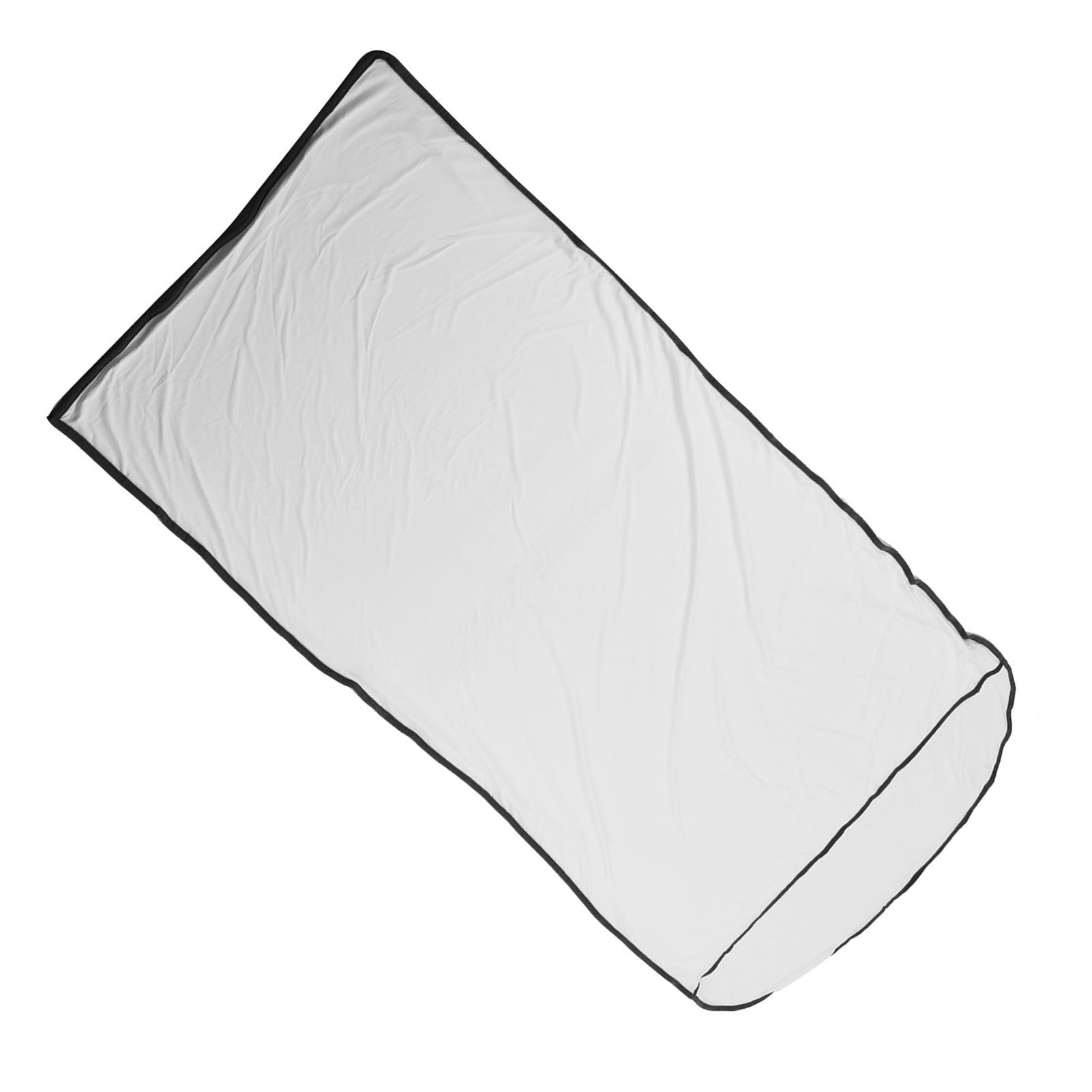 Sleeping Bag Liner Ultralight Multifunctional Elastic Sleeping Sack Liner for Outdoor CampingWhite - Image 4