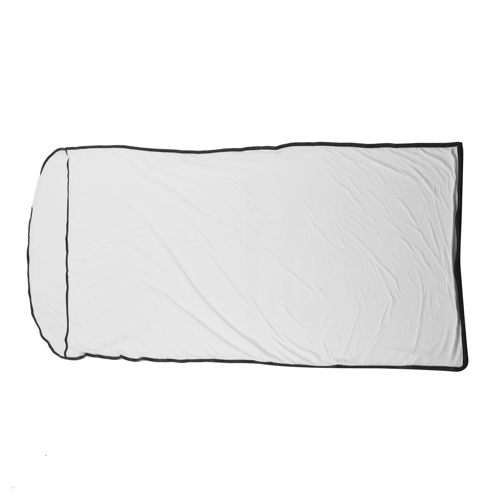 Sleeping Bag Liner Ultralight Multifunctional Elastic Sleeping Sack Liner for Outdoor CampingWhite - Image 7