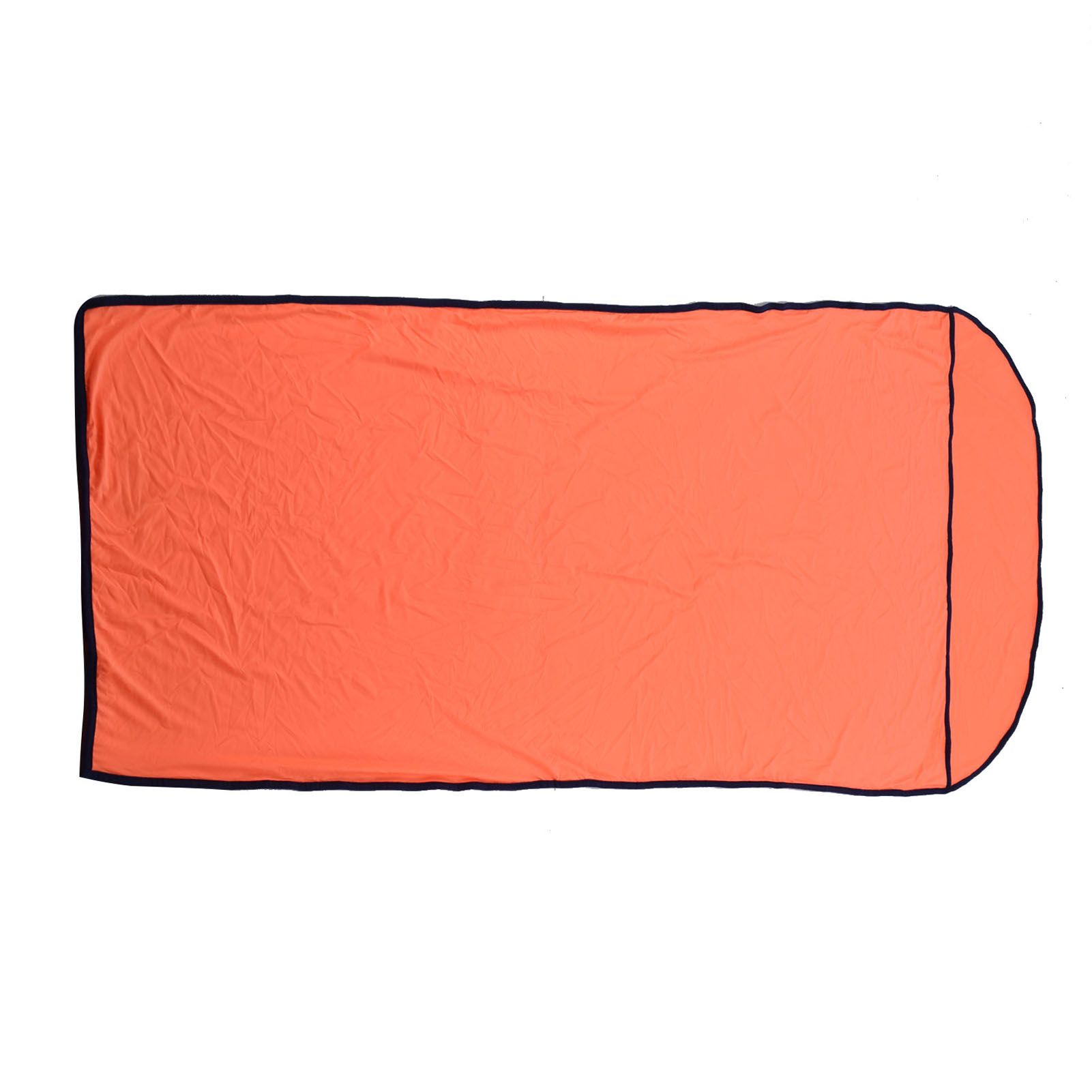 Sleeping Bag Liner Ultralight Multifunctional Elastic Sleeping Sack Liner for Outdoor CampingOrange - Image 3