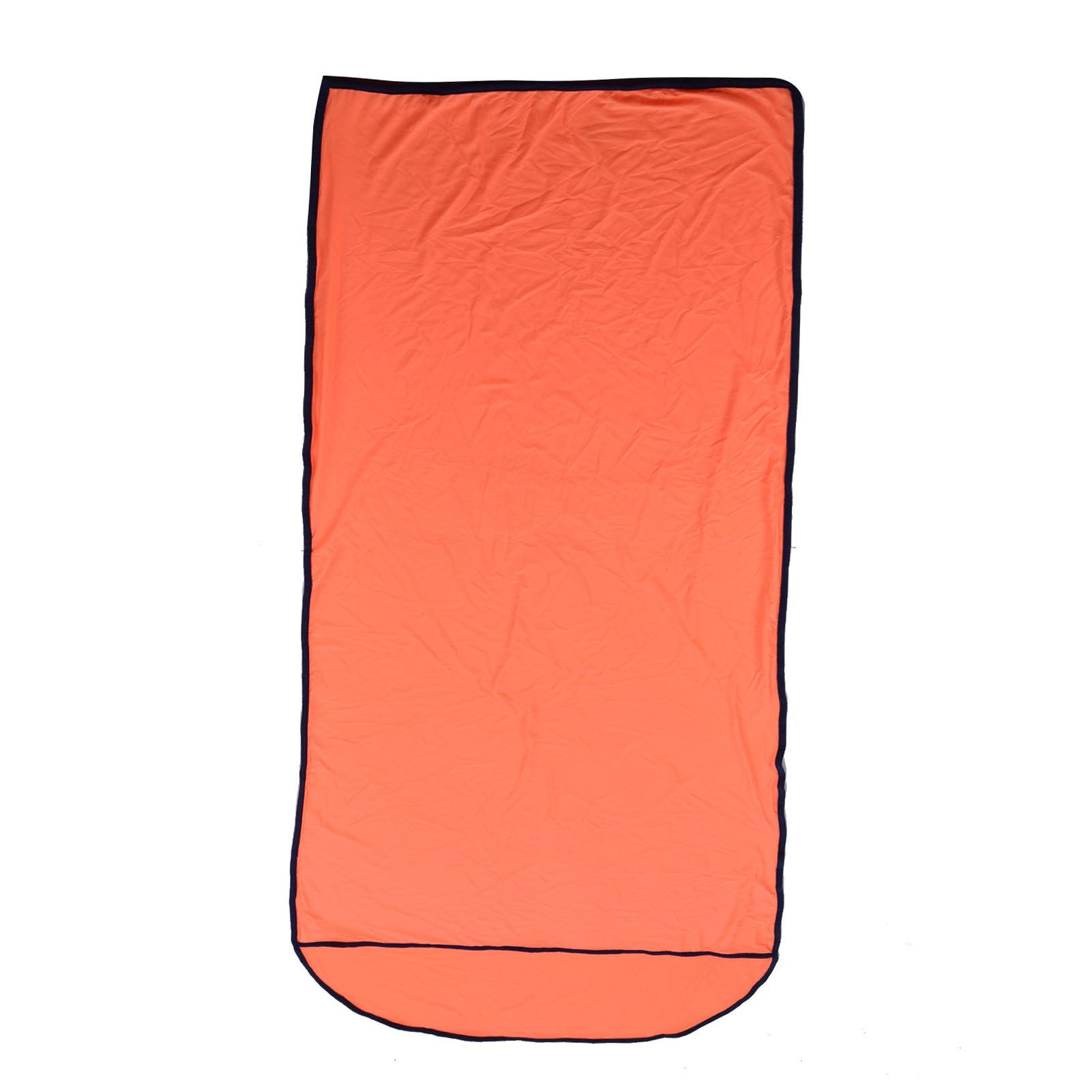 Sleeping Bag Liner Ultralight Multifunctional Elastic Sleeping Sack Liner for Outdoor CampingOrange - Image 5