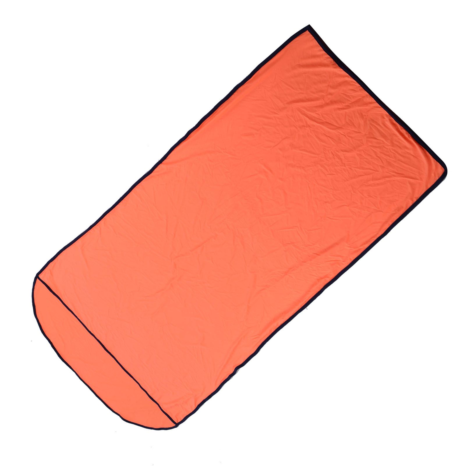 Sleeping Bag Liner Ultralight Multifunctional Elastic Sleeping Sack Liner for Outdoor CampingOrange - Image 6