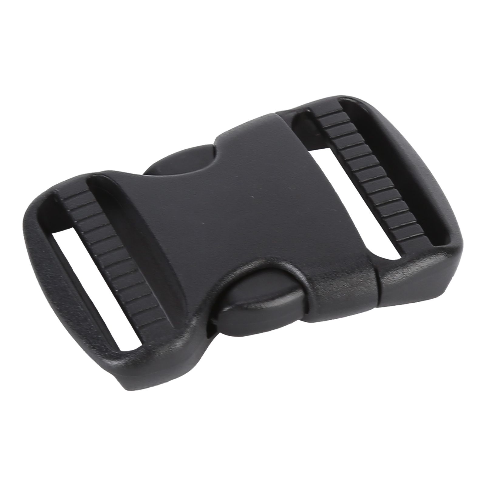 5Pcs Quick Release Buckle Plastic Dual Adjustable Strap Buckles Replacement DIY Craft for Backpack BlackFor 32mm Width Strap - Image 3