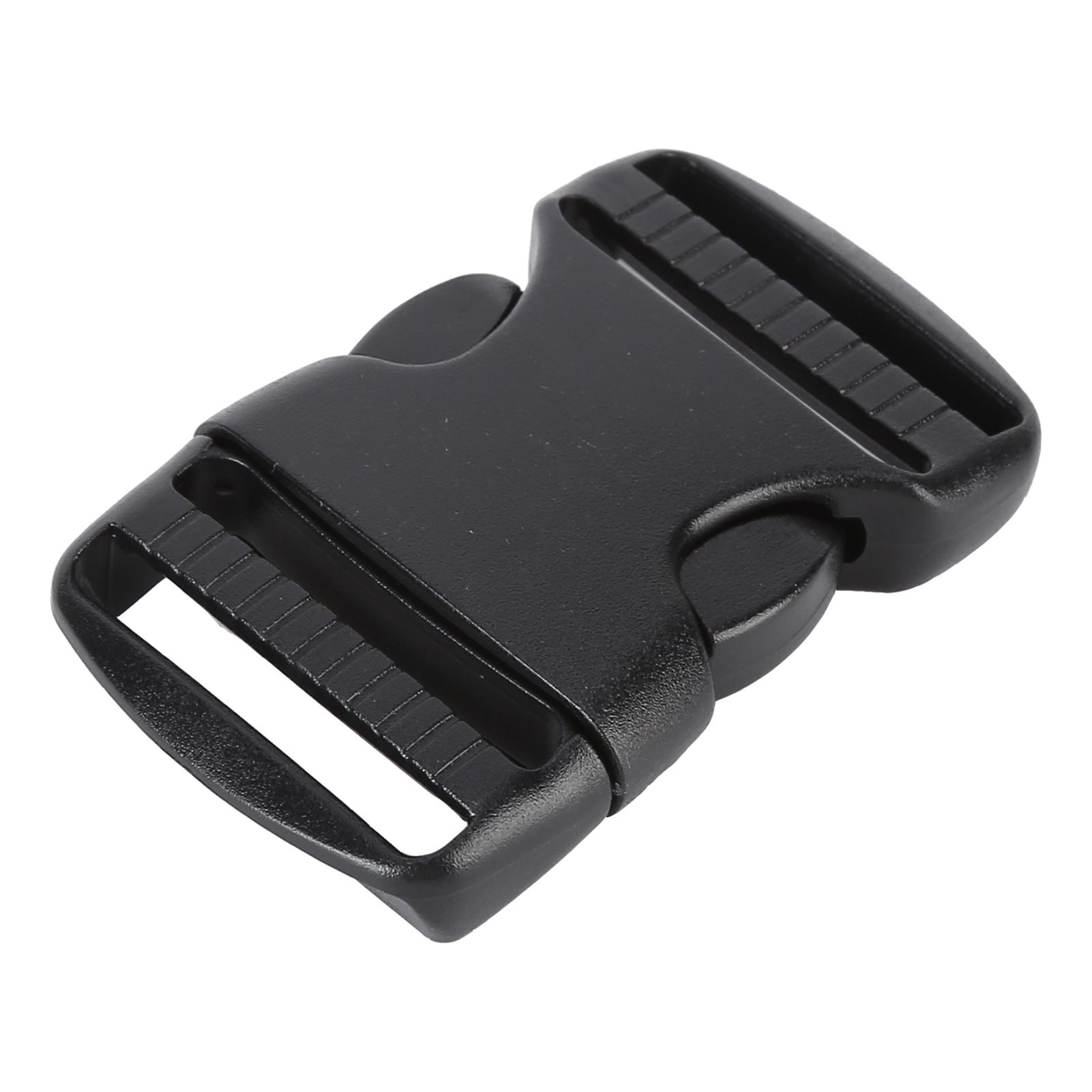 5Pcs Quick Release Buckle Plastic Dual Adjustable Strap Buckles Replacement DIY Craft for Backpack BlackFor 38mm Width Strap - Image 2