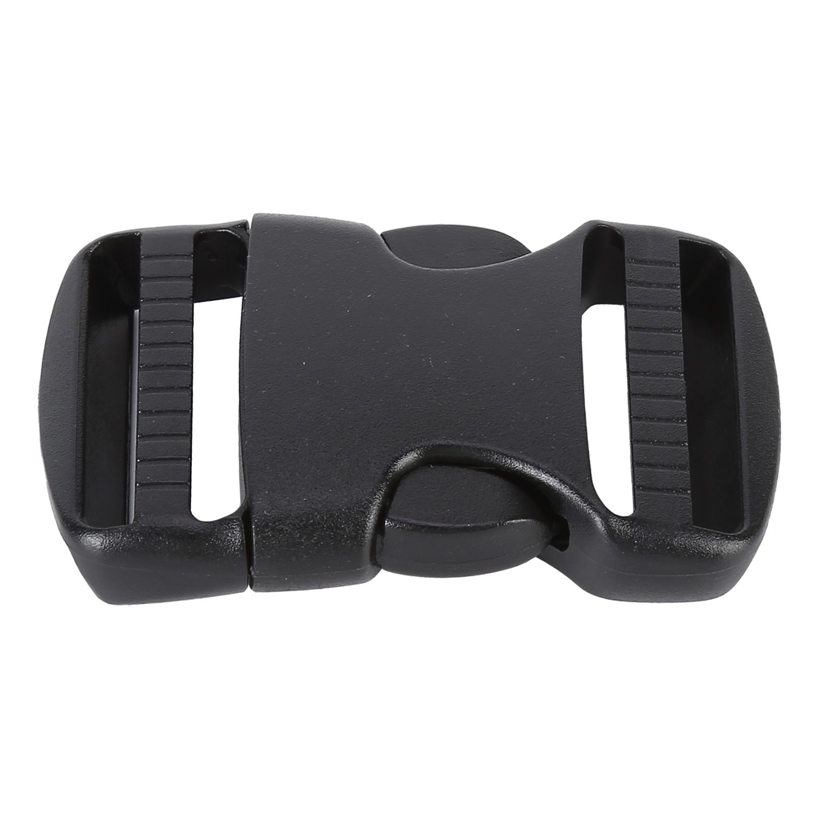5Pcs Quick Release Buckle Plastic Dual Adjustable Strap Buckles Replacement DIY Craft for Backpack BlackFor 38mm Width Strap - Image 3