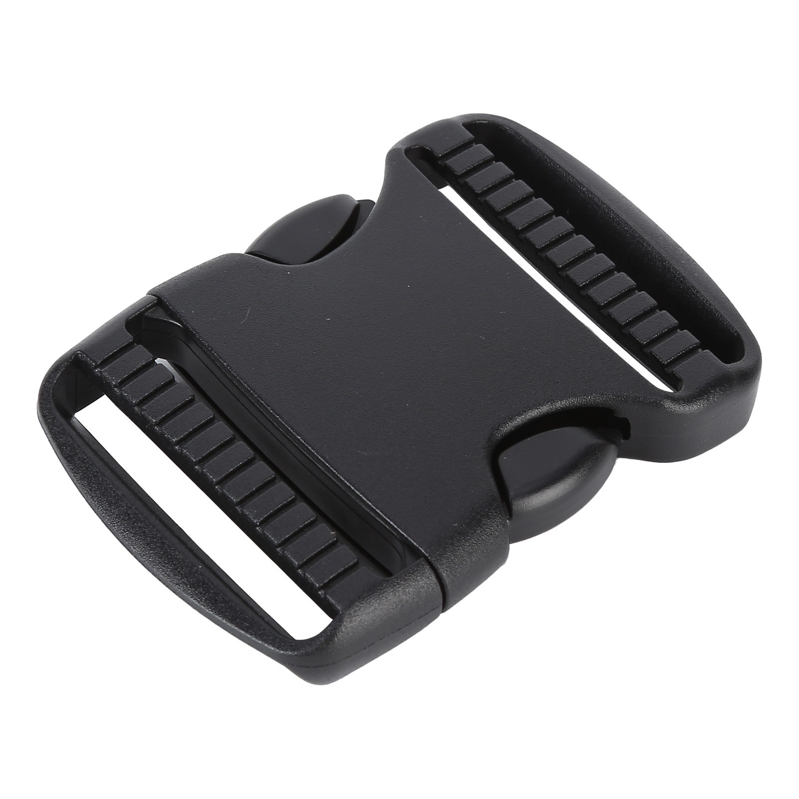 5Pcs Quick Release Buckle Plastic Dual Adjustable Strap Buckles Replacement DIY Craft for Backpack BlackFor 50mm Width Strap - Image 2