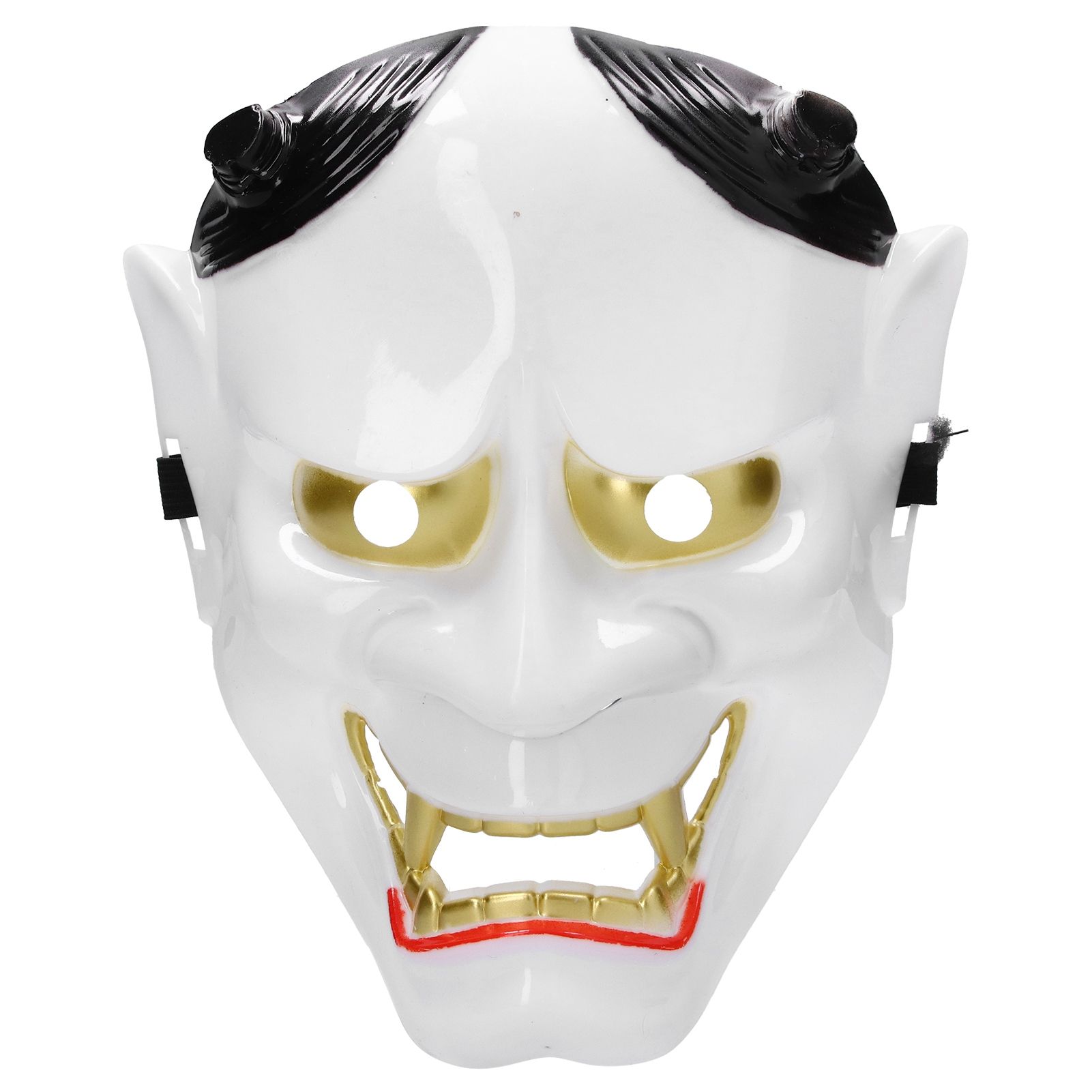 Halloween Festival Costume Horrible Mask Decorative Cosplay Makeup Props for Women MenWhite - Image 2