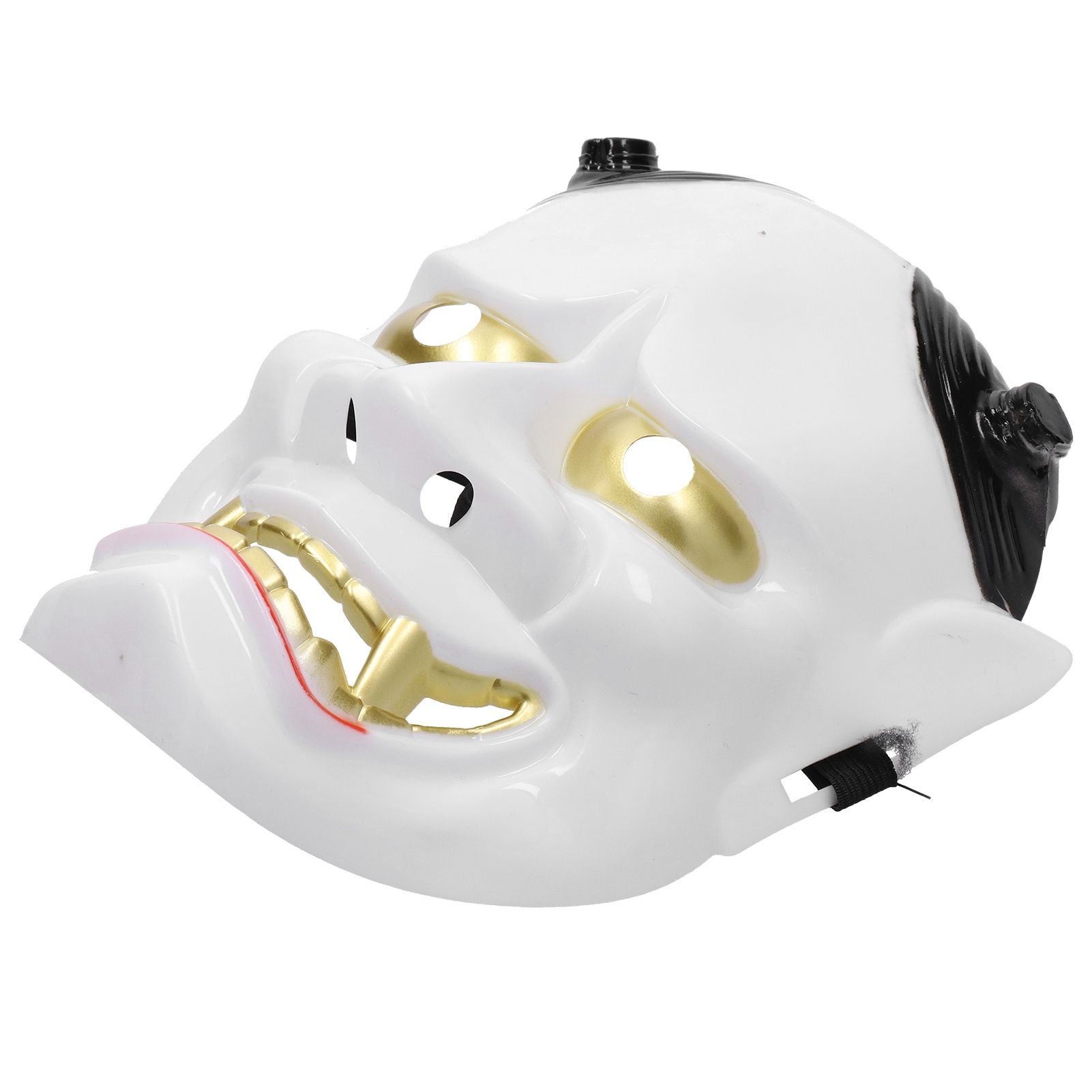 Halloween Festival Costume Horrible Mask Decorative Cosplay Makeup Props for Women MenWhite - Image 5