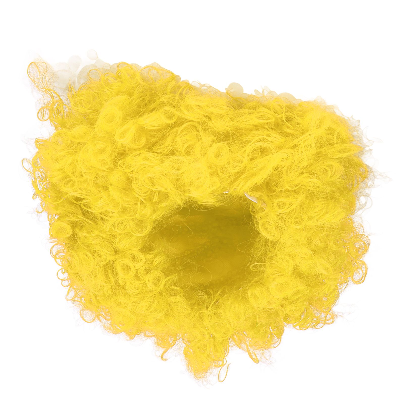 Adult Innovative Color Party Wig Halloween Interesting Headgear for Circus Troup FootballYellow - Image 8