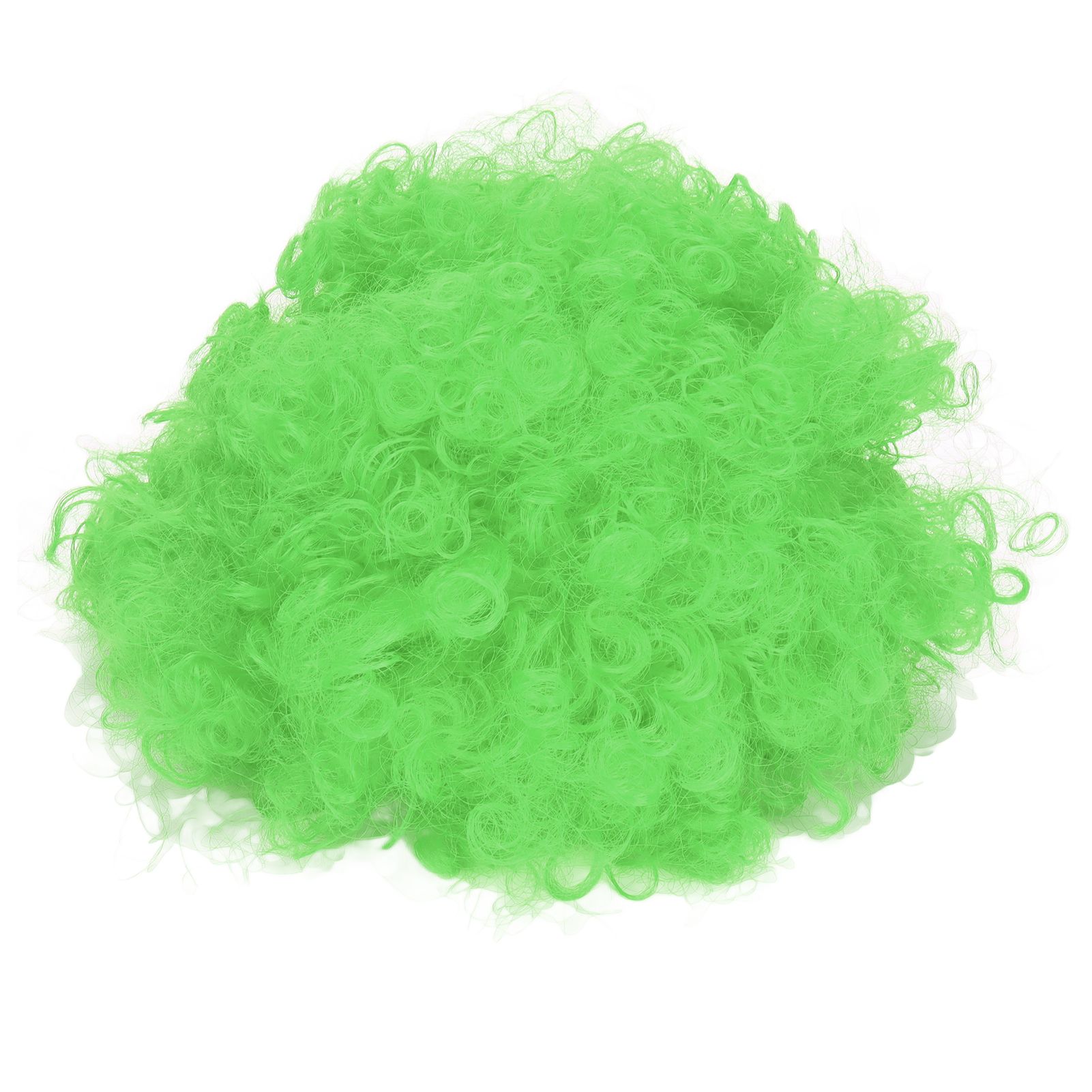 Adult Innovative Color Party Wig Halloween Interesting Headgear for Circus Troup FootballGreen - Image 1