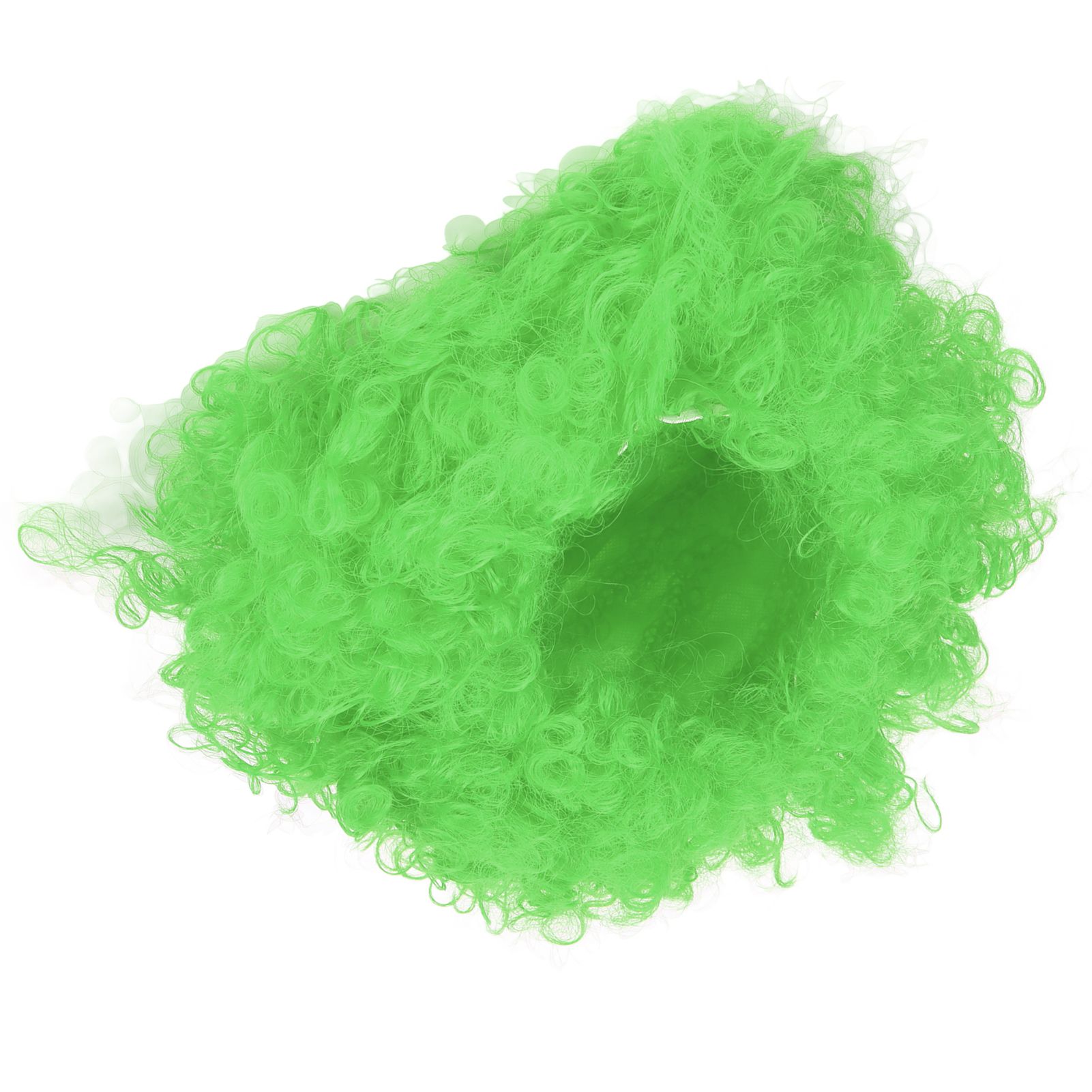 Adult Innovative Color Party Wig Halloween Interesting Headgear for Circus Troup FootballGreen - Image 3