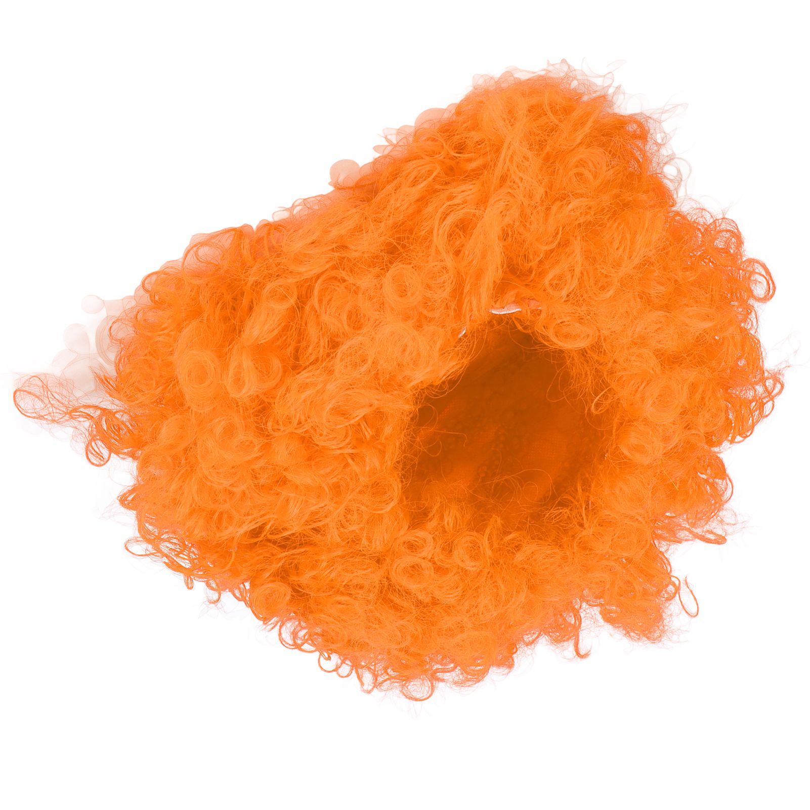 Adult Innovative Color Party Wig Halloween Interesting Headgear for Circus Troup FootballOrange - Image 3