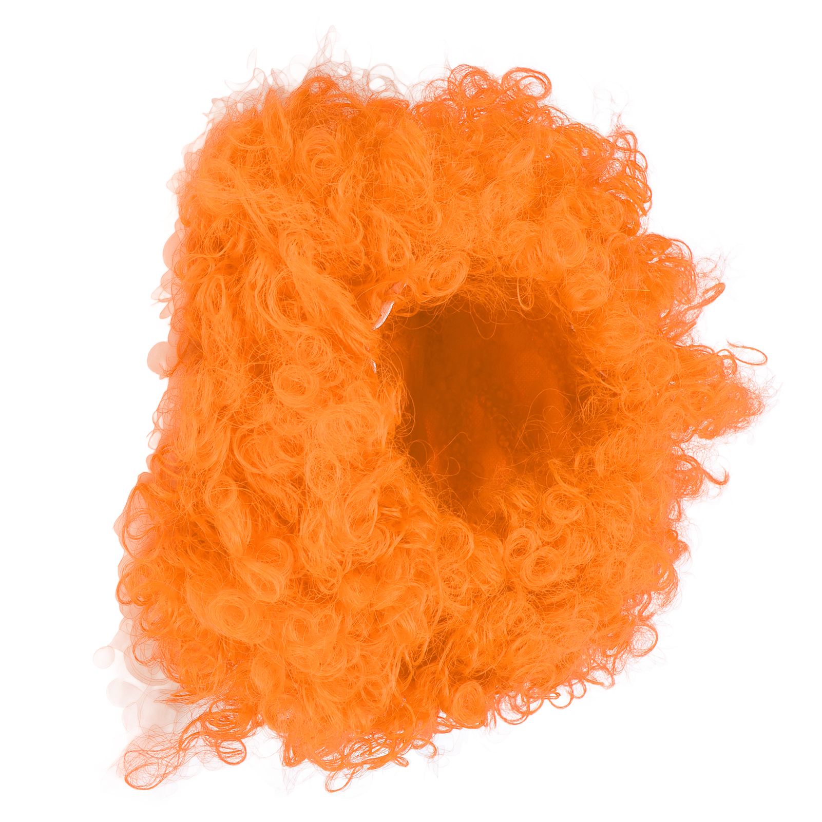 Adult Innovative Color Party Wig Halloween Interesting Headgear for Circus Troup FootballOrange - Image 4