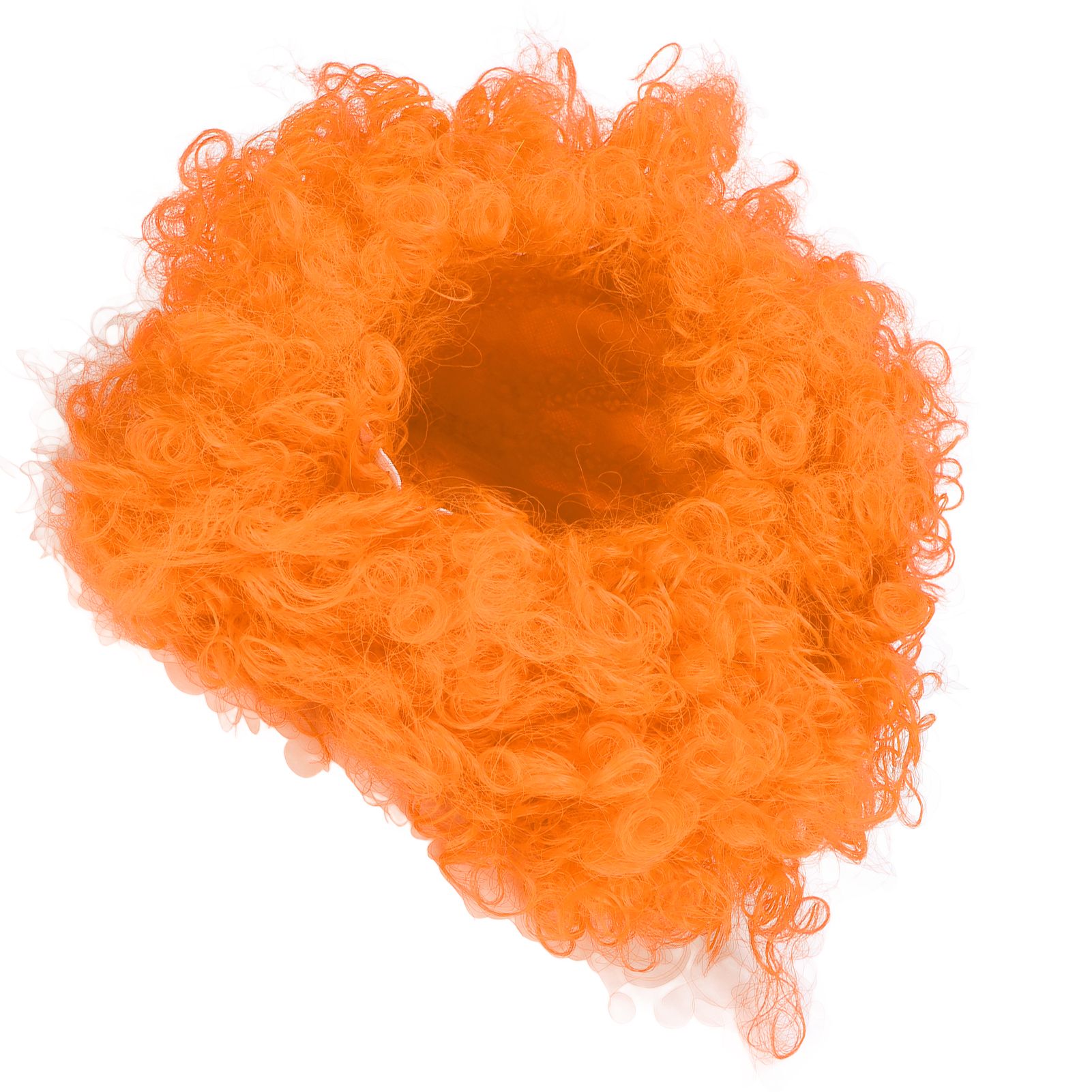 Adult Innovative Color Party Wig Halloween Interesting Headgear for Circus Troup FootballOrange - Image 5