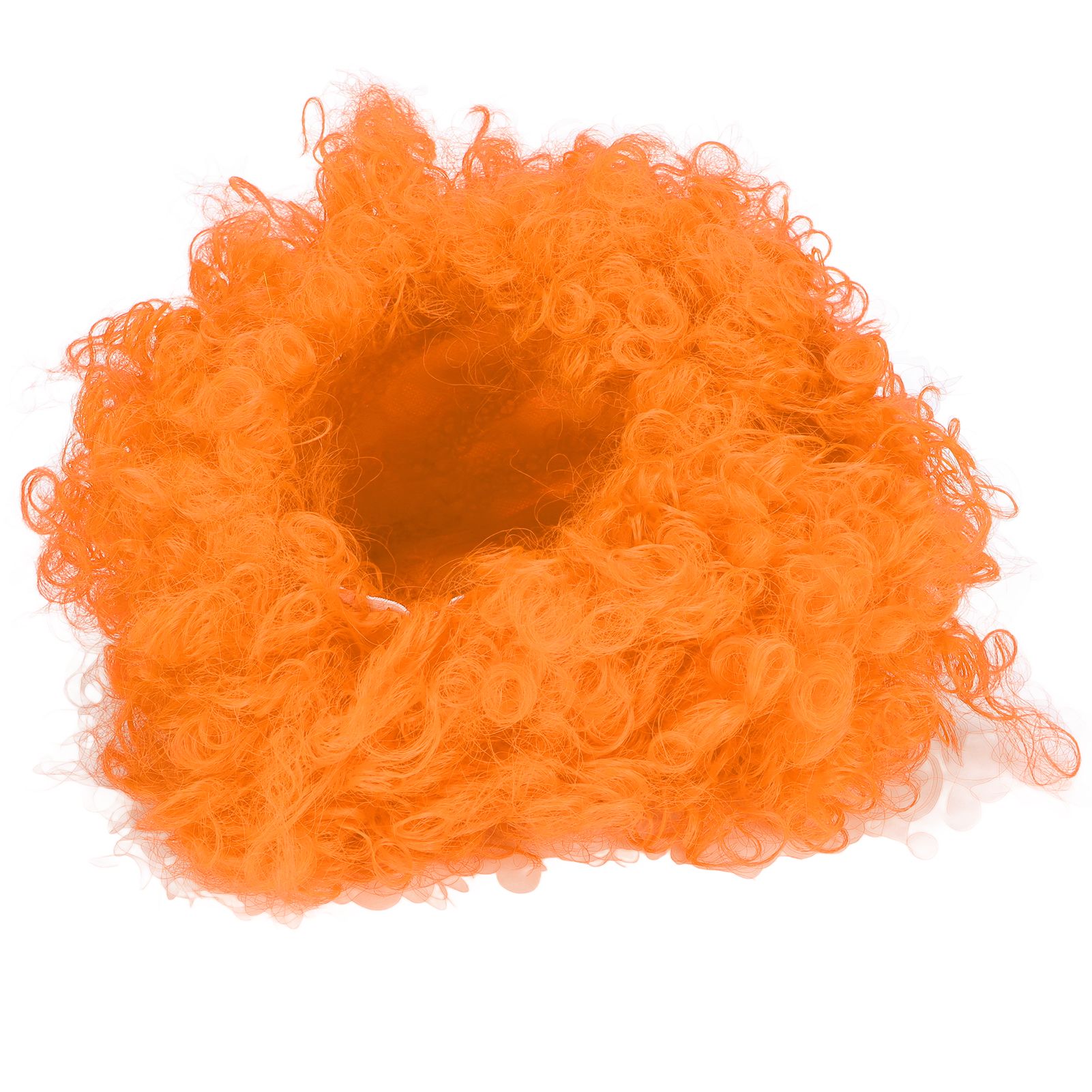 Adult Innovative Color Party Wig Halloween Interesting Headgear for Circus Troup FootballOrange - Image 6