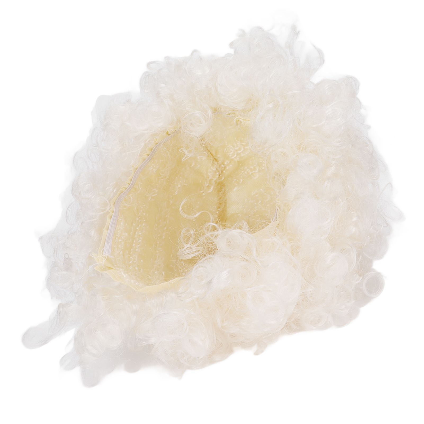 Adult Innovative Color Party Wig Halloween Interesting Headgear for Circus Troup FootballWhite - Image 5