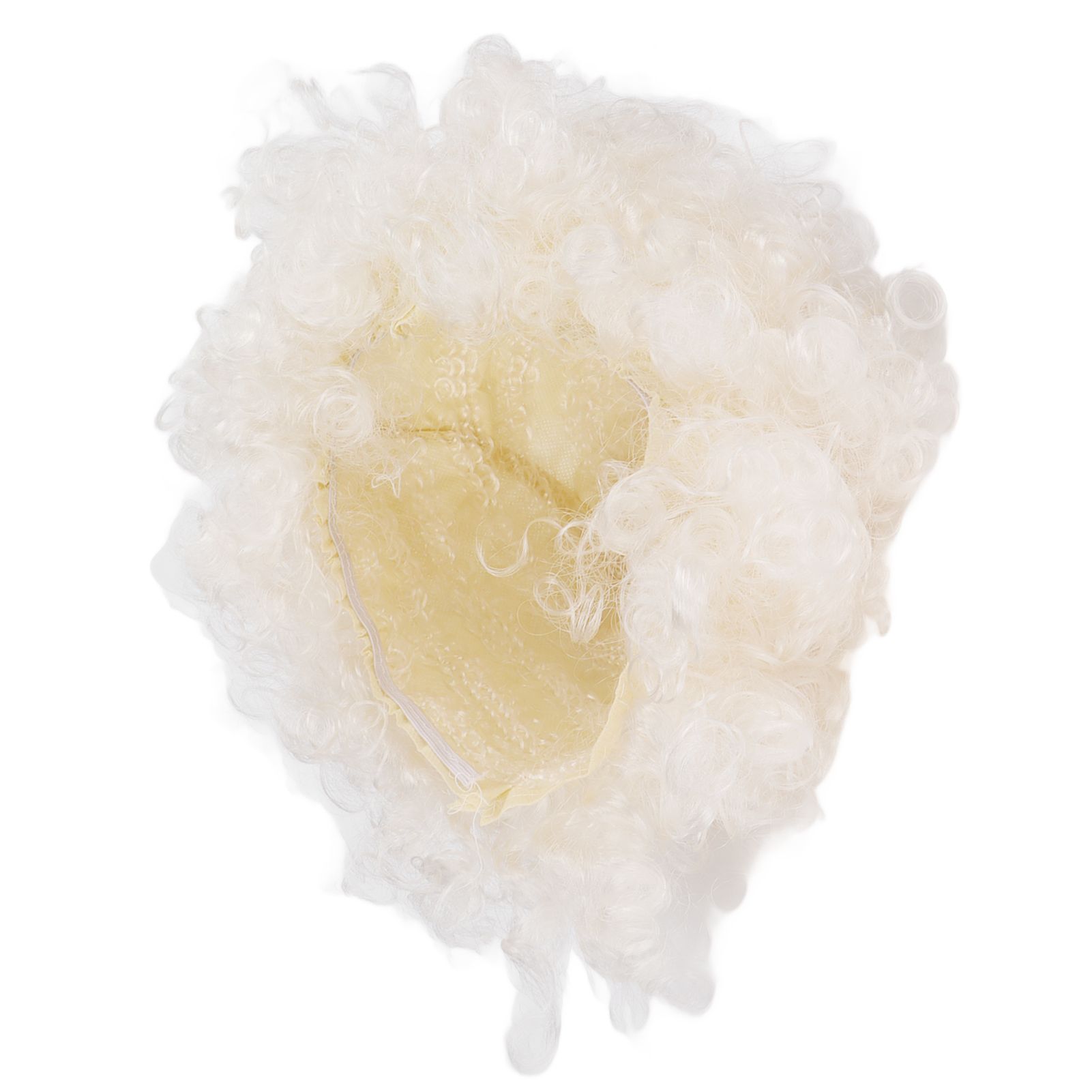 Adult Innovative Color Party Wig Halloween Interesting Headgear for Circus Troup FootballWhite - Image 6