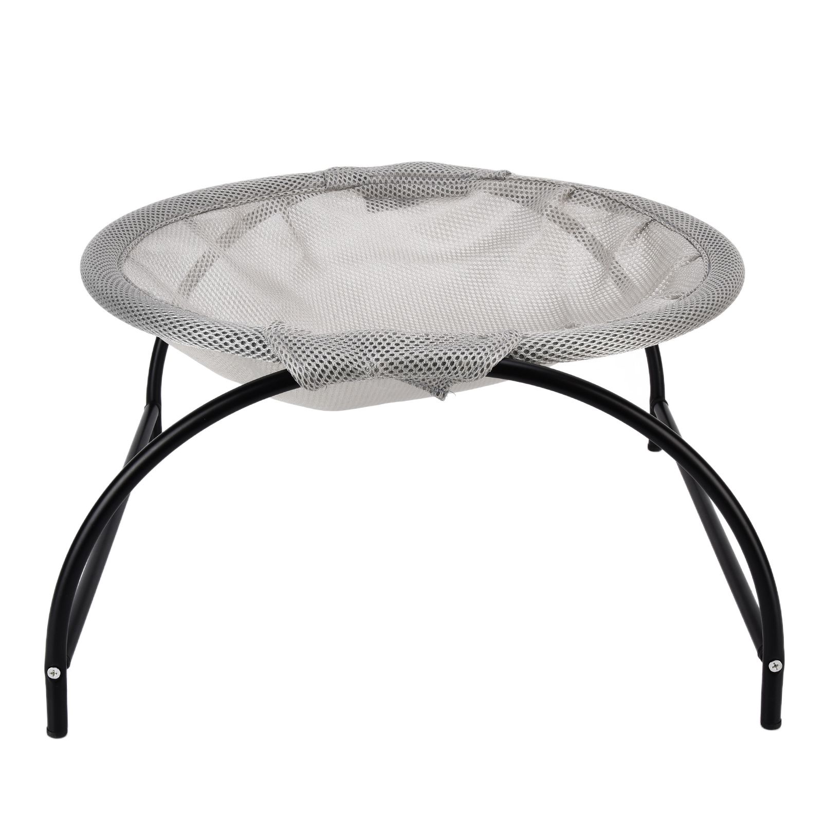 Cat Hanging Bed Soft Breathable Cat Hammock Detachable Pet Bed for 4 Seasons UniversalGray - Image 2