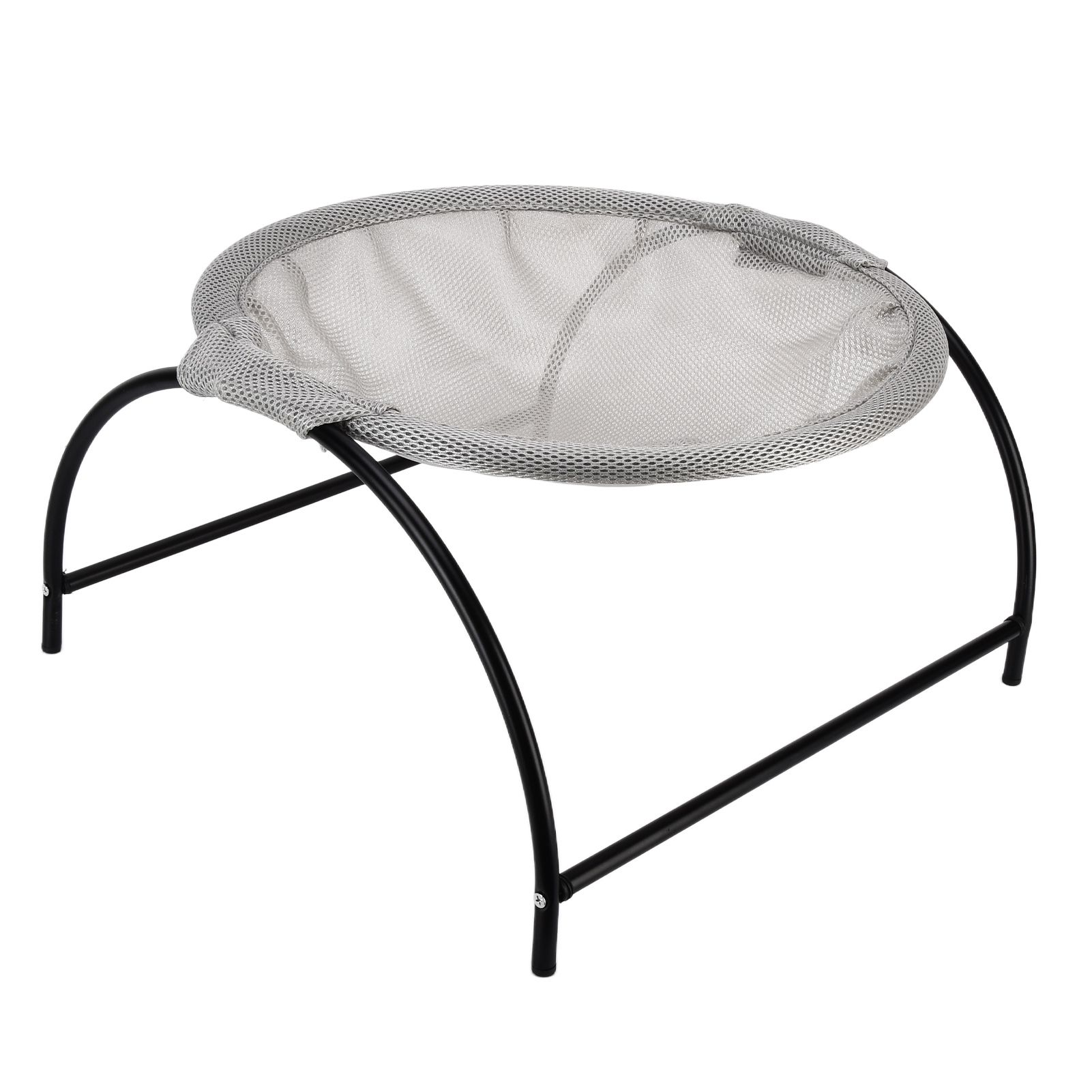 Cat Hanging Bed Soft Breathable Cat Hammock Detachable Pet Bed for 4 Seasons UniversalGray - Image 5