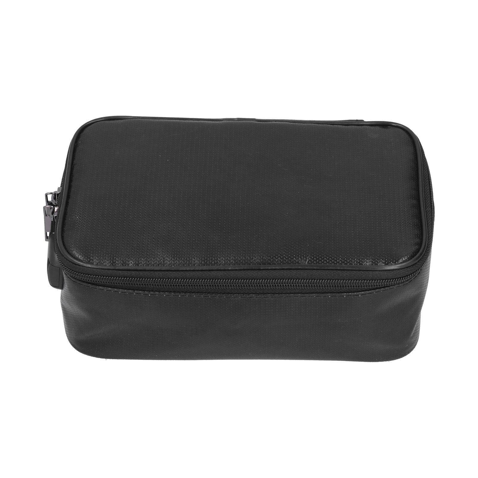 Certificate Storage Bag with Lock Waterproof Fireproof Document Bag File Organizer Bag Passport Money Storage CaseBlack - Image 1