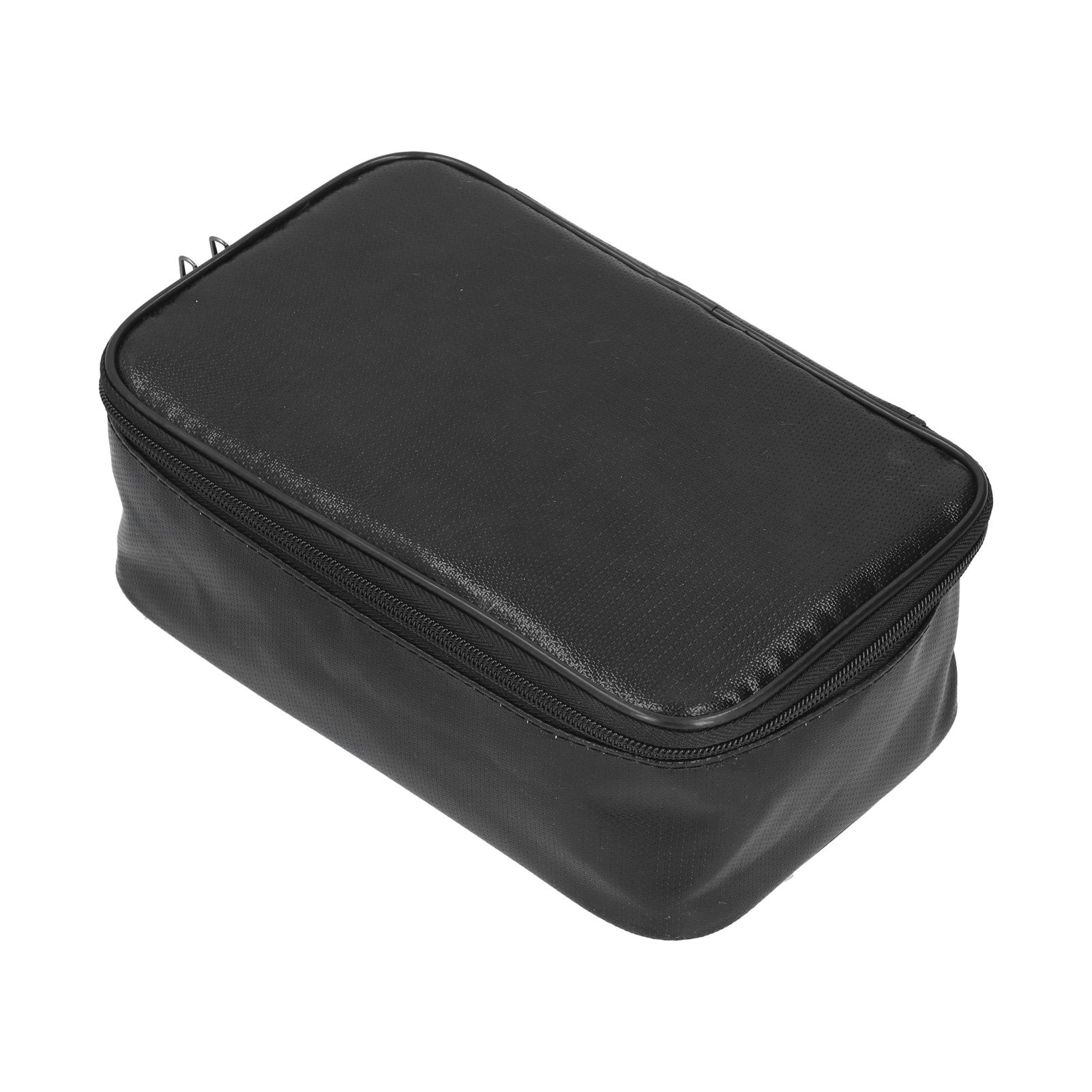 Certificate Storage Bag with Lock Waterproof Fireproof Document Bag File Organizer Bag Passport Money Storage CaseBlack - Image 2