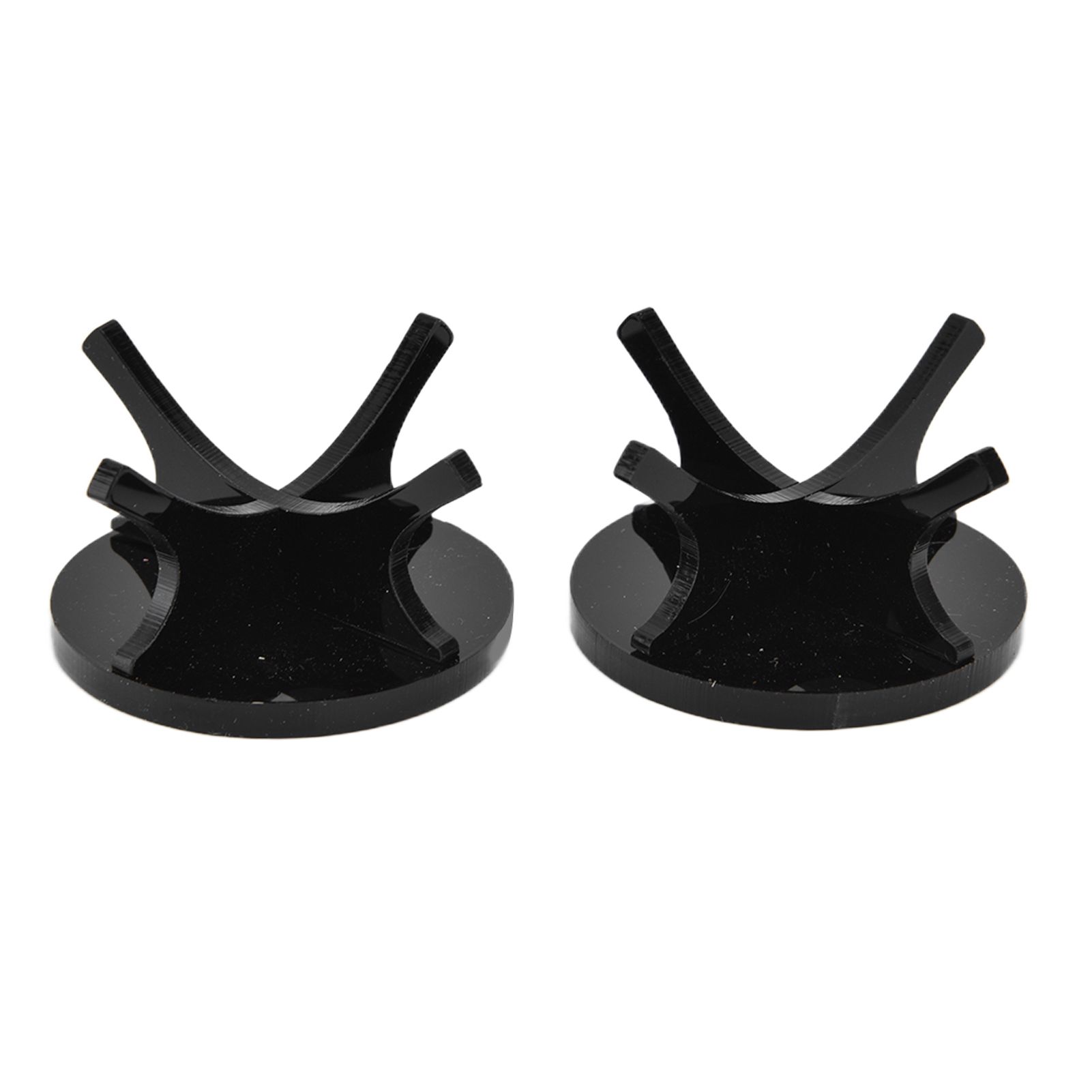 2Pcs Golf Ball Rack High Stability Strong Firmness Simple Baseball Display StandBlack 2 Pieces - Image 4