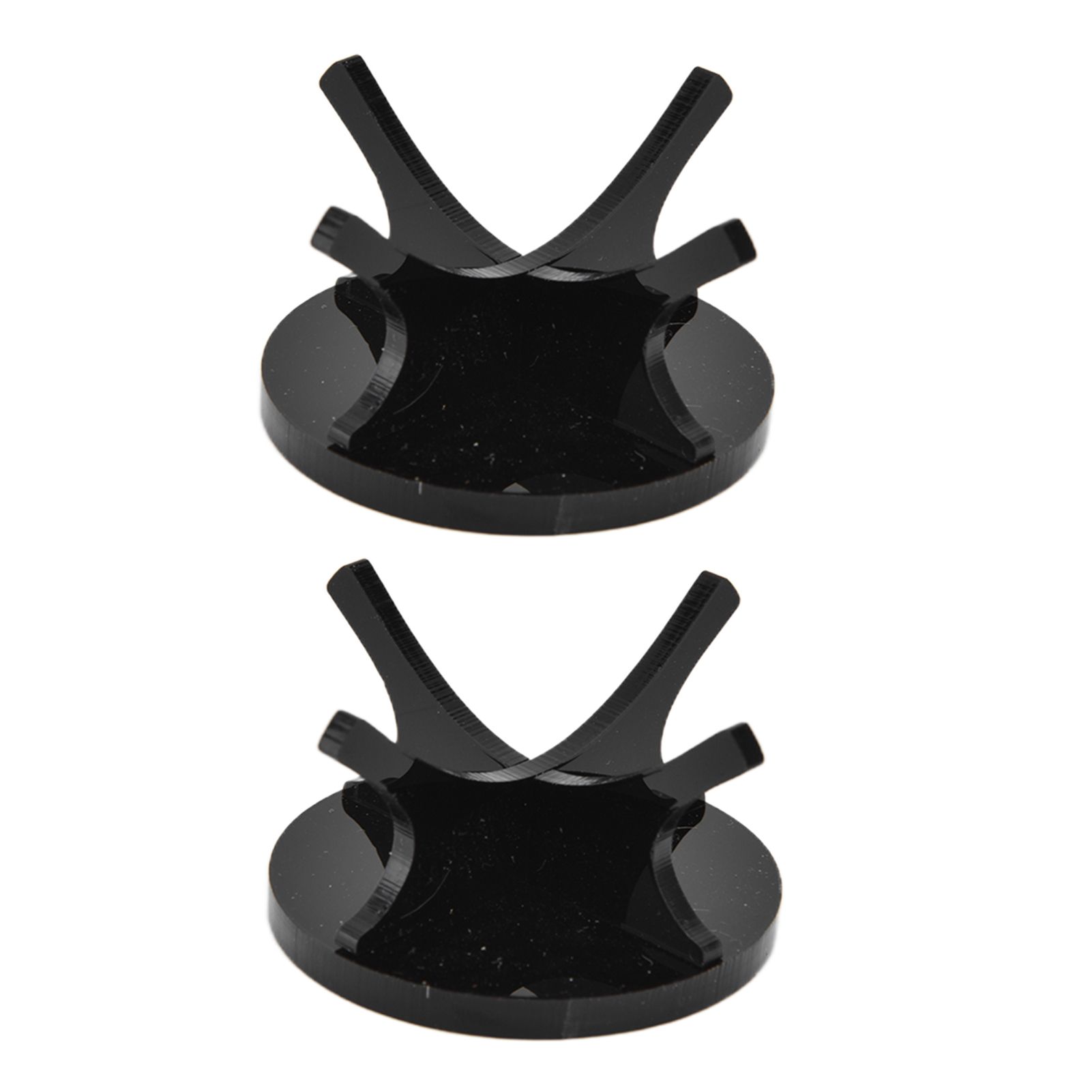 2Pcs Golf Ball Rack High Stability Strong Firmness Simple Baseball Display StandBlack 2 Pieces - Image 6