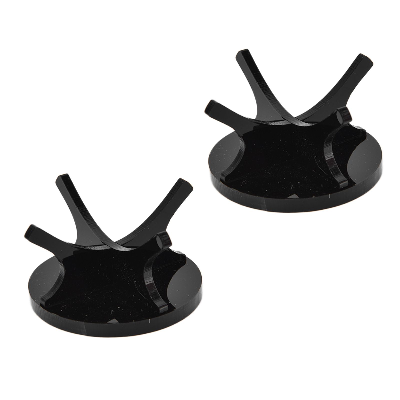 2Pcs Golf Ball Rack High Stability Strong Firmness Simple Baseball Display StandBlack 2 Pieces - Image 7