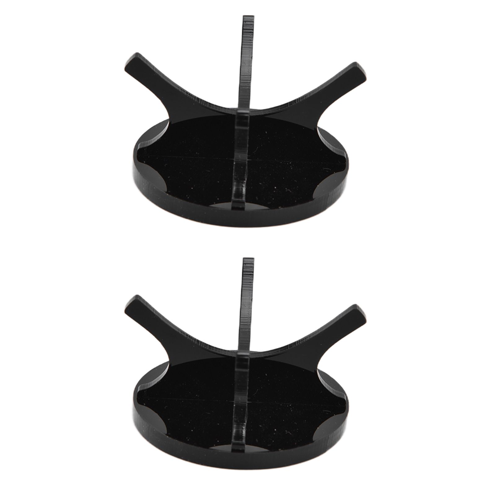 2Pcs Golf Ball Rack High Stability Strong Firmness Simple Baseball Display StandBlack 2 Pieces - Image 8