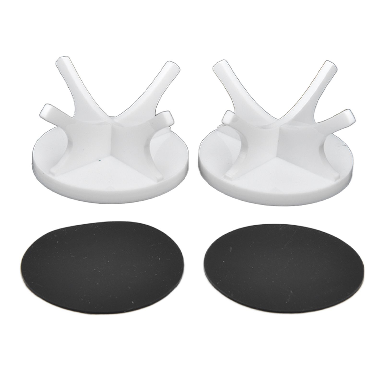 2Pcs Golf Ball Rack High Stability Strong Firmness Simple Baseball Display StandWhite 2 Pieces - Image 1
