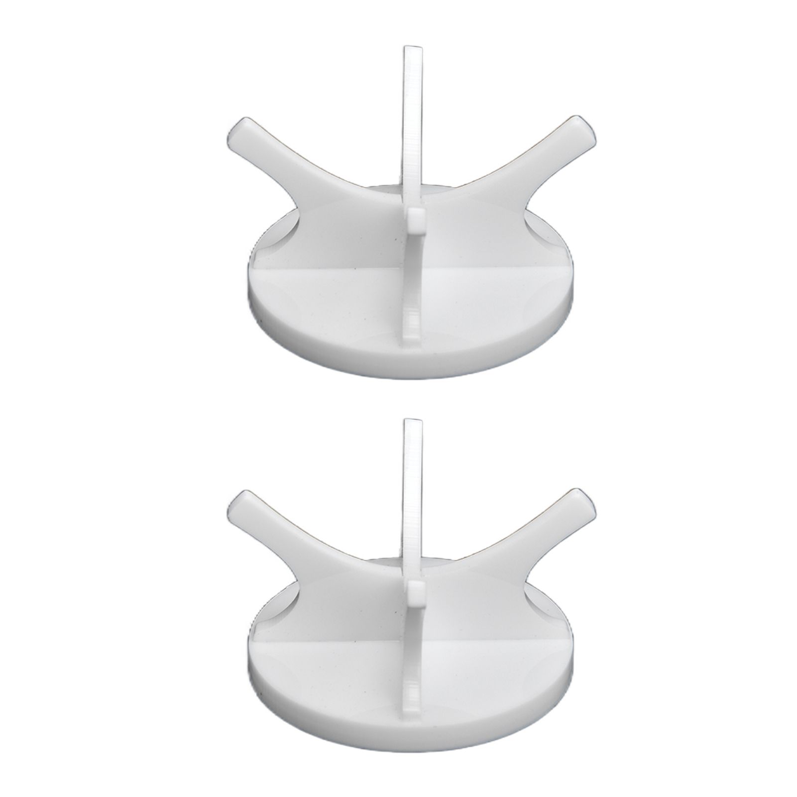 2Pcs Golf Ball Rack High Stability Strong Firmness Simple Baseball Display StandWhite 2 Pieces - Image 2