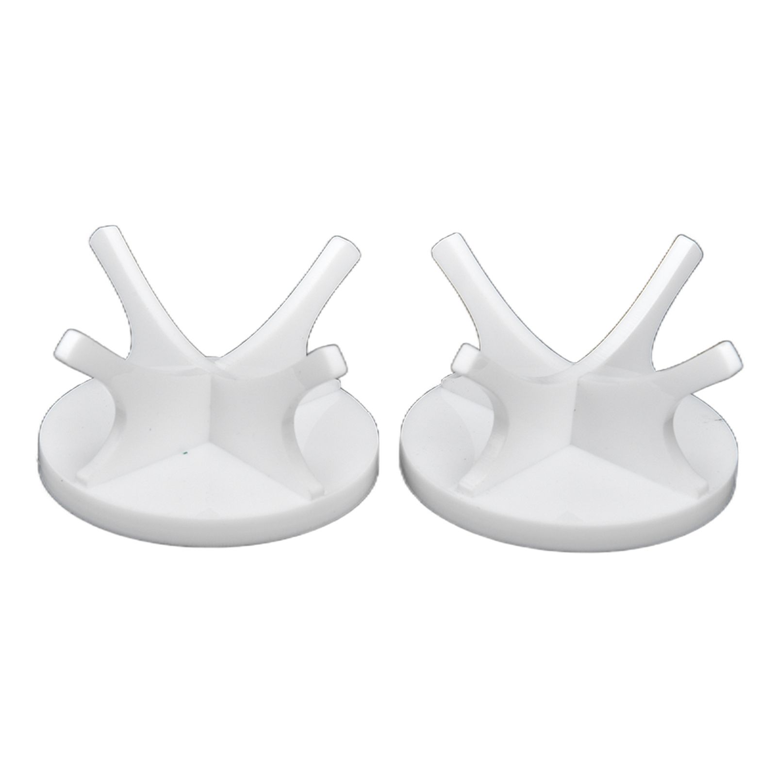 2Pcs Golf Ball Rack High Stability Strong Firmness Simple Baseball Display StandWhite 2 Pieces - Image 3