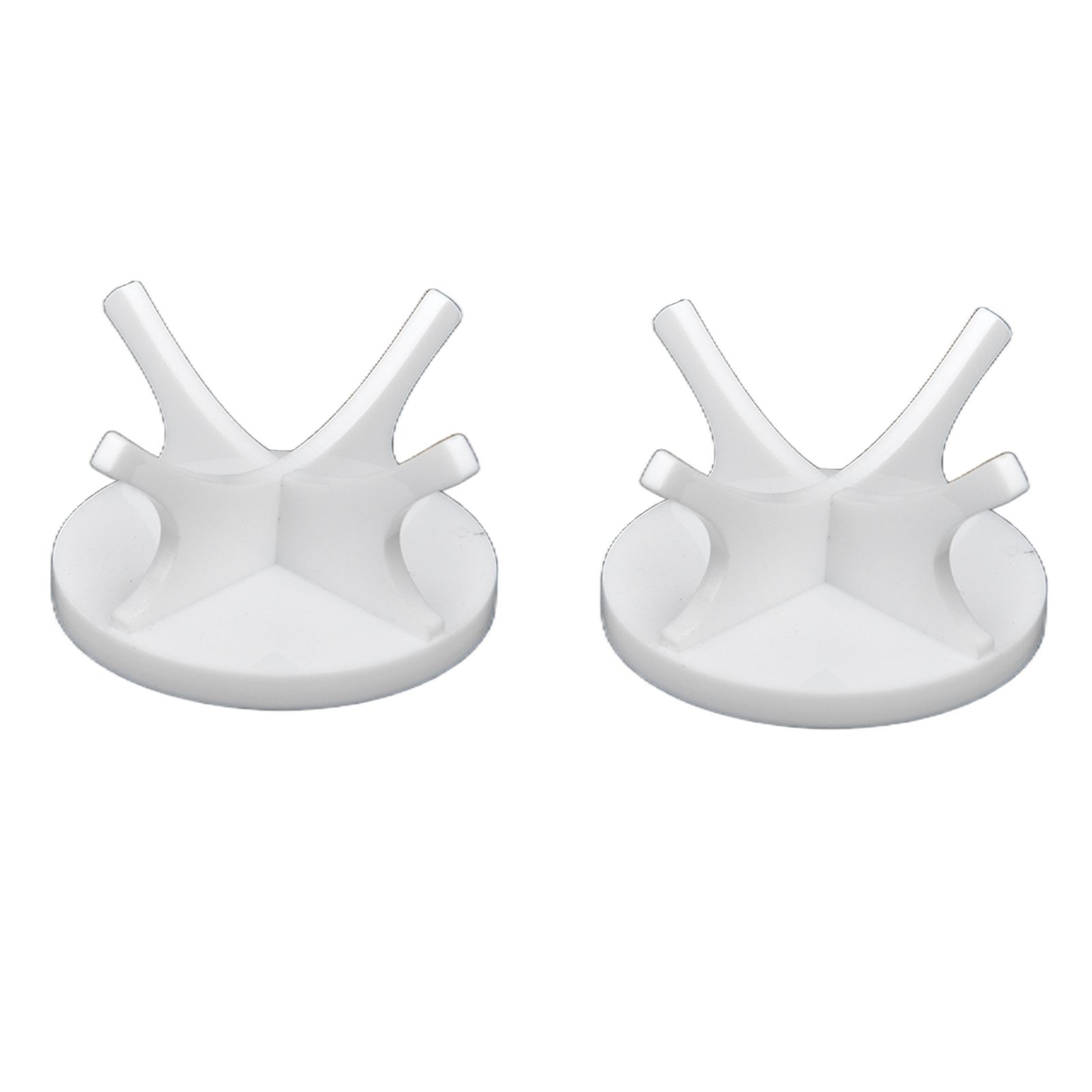 2Pcs Golf Ball Rack High Stability Strong Firmness Simple Baseball Display StandWhite 2 Pieces - Image 4