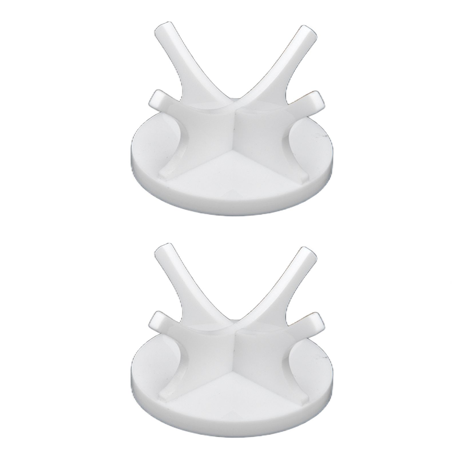 2Pcs Golf Ball Rack High Stability Strong Firmness Simple Baseball Display StandWhite 2 Pieces - Image 5