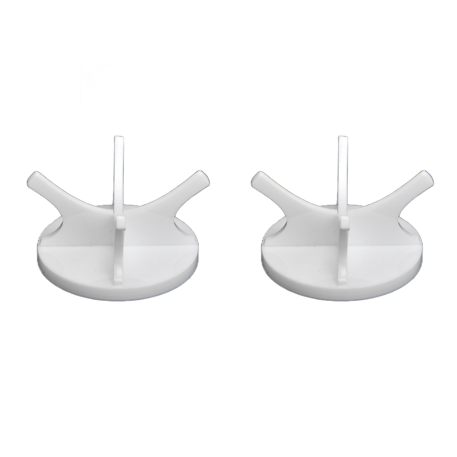 2Pcs Golf Ball Rack High Stability Strong Firmness Simple Baseball Display StandWhite 2 Pieces - Image 6