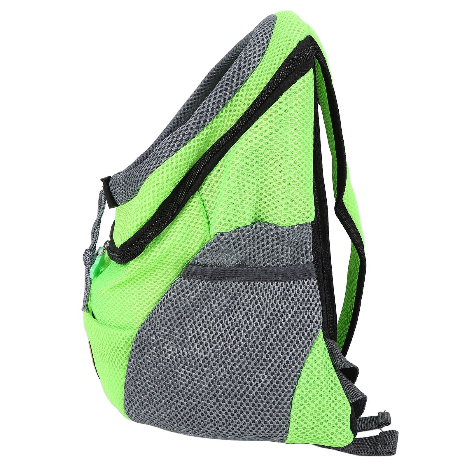 Pet Knapsack Ventilation Comfort Spacious Environmental Protection Nice Appearance Dog BackpackS Green - Image 3
