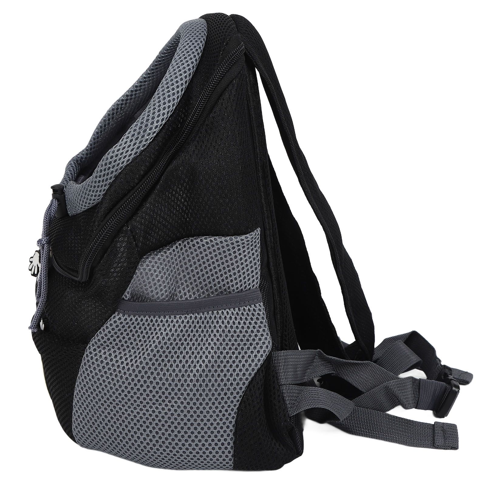 Pet Knapsack Ventilation Comfort Spacious Environmental Protection Nice Appearance Dog BackpackS Black - Image 3