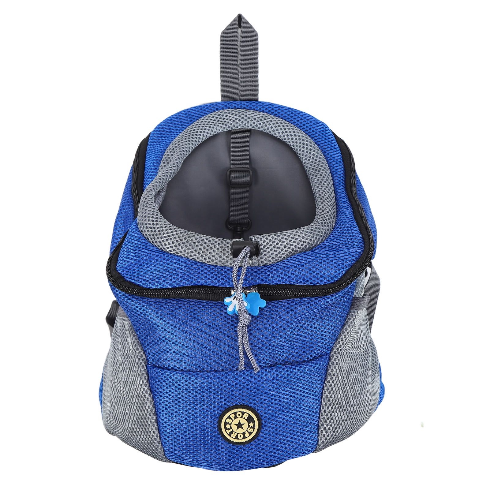 Pet Knapsack Ventilation Comfort Spacious Environmental Protection Nice Appearance Dog BackpackS Blue - Image 1