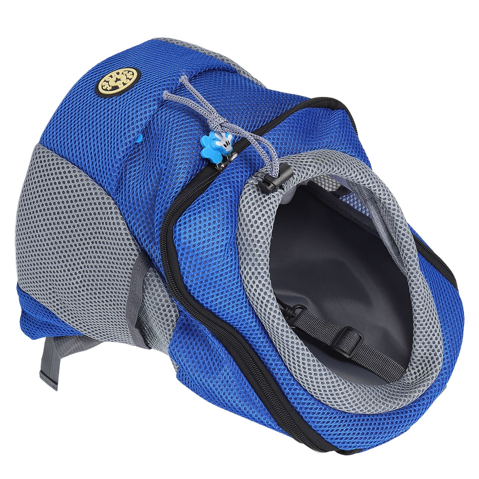 Pet Knapsack Ventilation Comfort Spacious Environmental Protection Nice Appearance Dog BackpackS Blue - Image 4