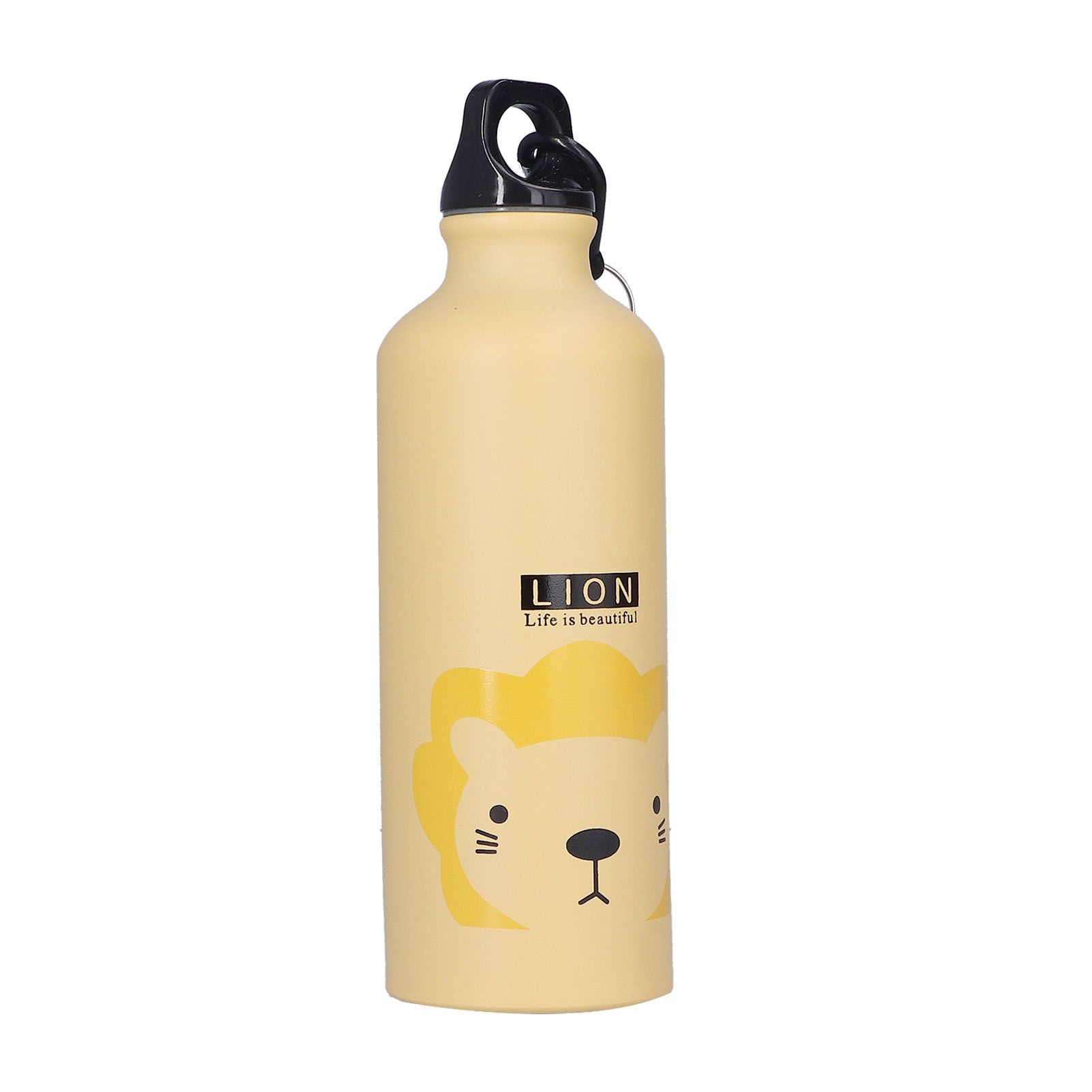 Kids Water Bottle Cute Cartoon 500ml Aluminum Insulated Water Bottle Sport Water JugYellow Lion - Image 6