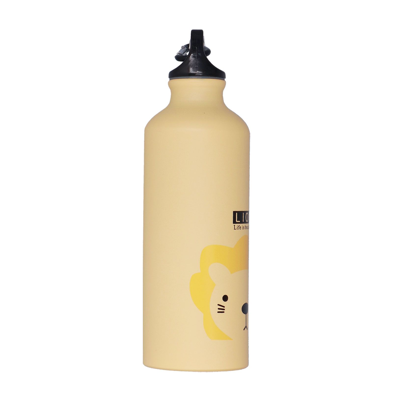 Kids Water Bottle Cute Cartoon 500ml Aluminum Insulated Water Bottle Sport Water JugYellow Lion - Image 8