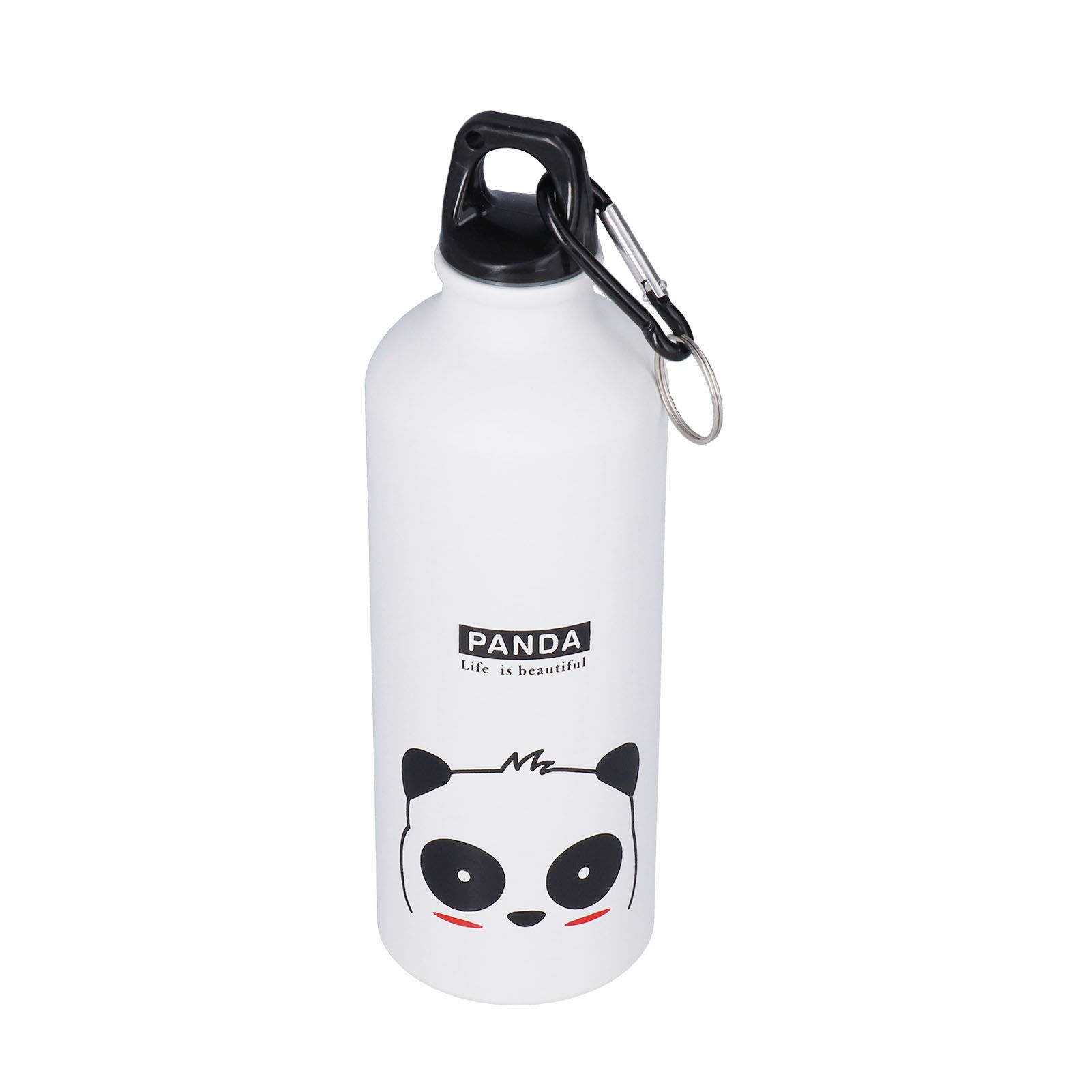 Kids Water Bottle Cute Cartoon 500ml Aluminum Insulated Water Bottle Sport Water JugWhite Panda - Image 1