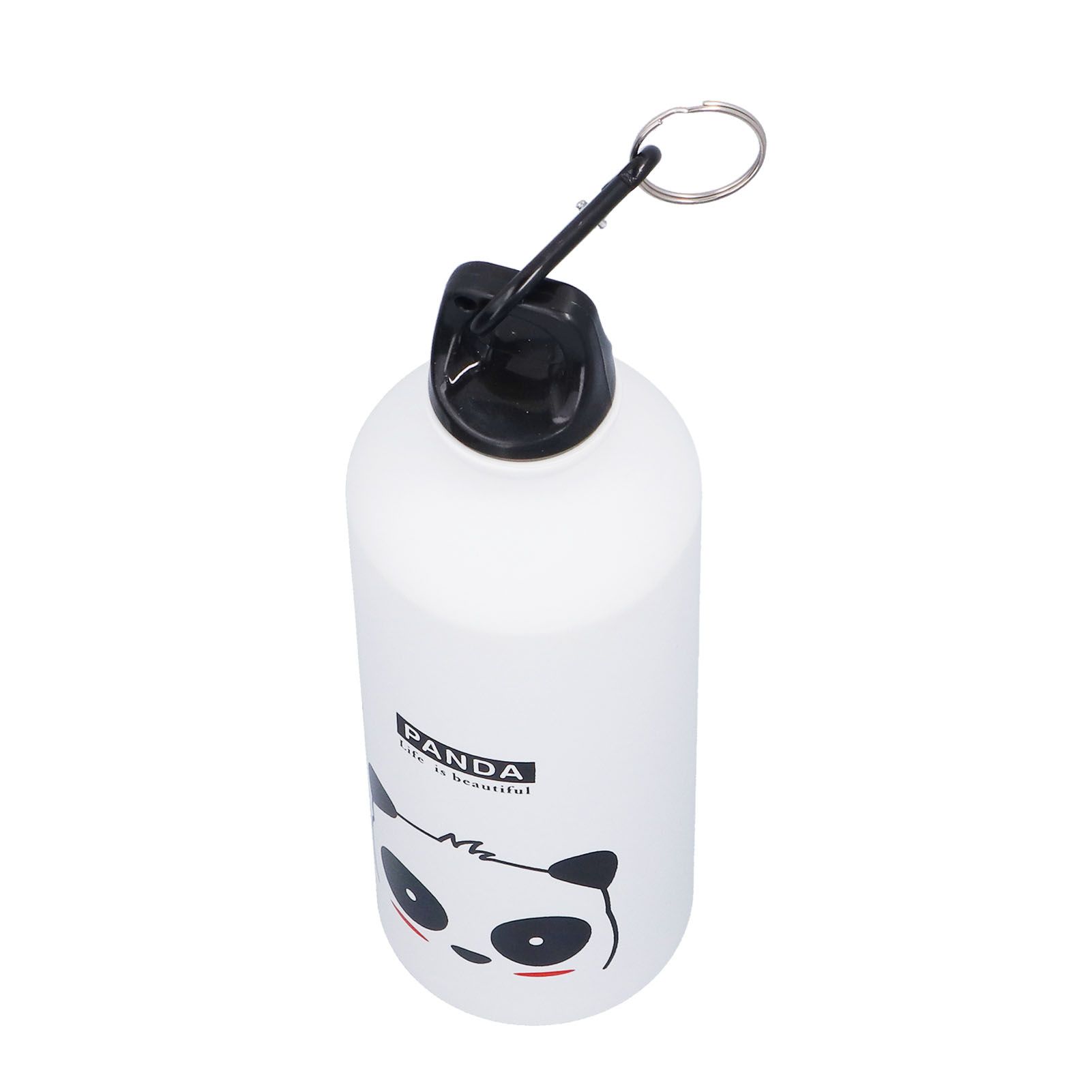 Kids Water Bottle Cute Cartoon 500ml Aluminum Insulated Water Bottle Sport Water JugWhite Panda - Image 8