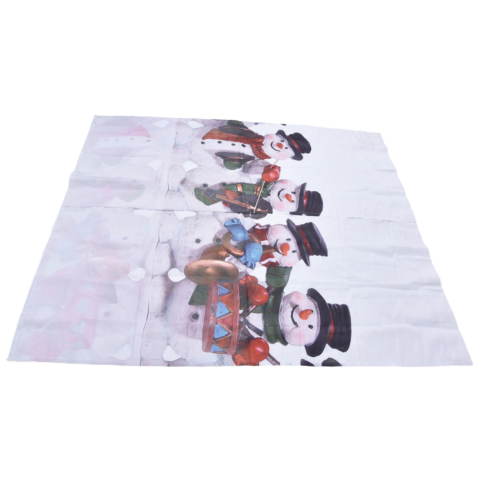 Digital Printing Blackout Curtain Snowman Pattern Blind Shade Window Drapes for Bedroom Living Room170x200cm Christmas Style 2 - Image 2