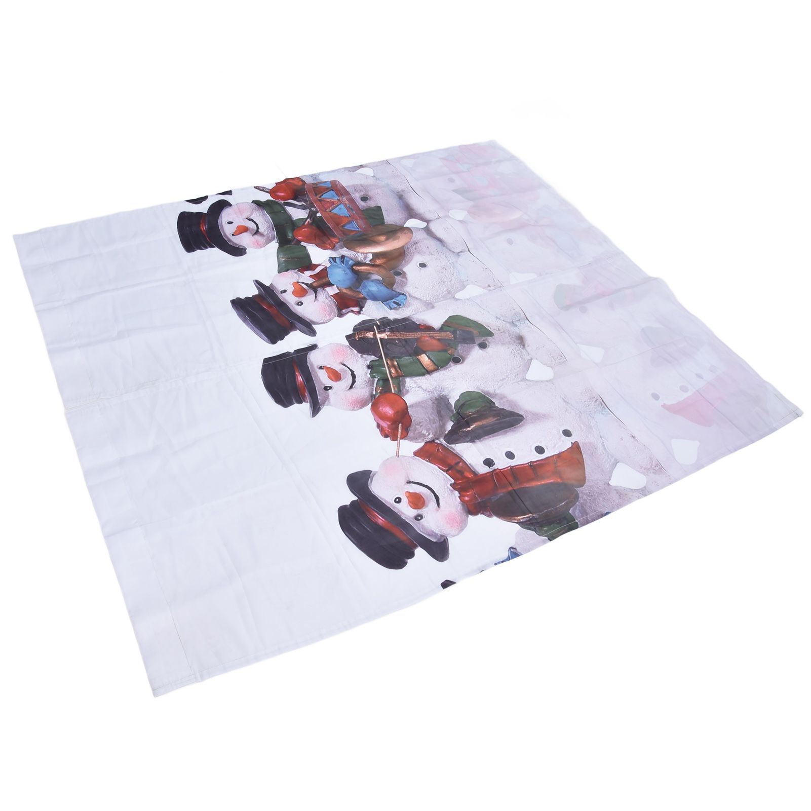 Digital Printing Blackout Curtain Snowman Pattern Blind Shade Window Drapes for Bedroom Living Room170x200cm Christmas Style 2 - Image 4
