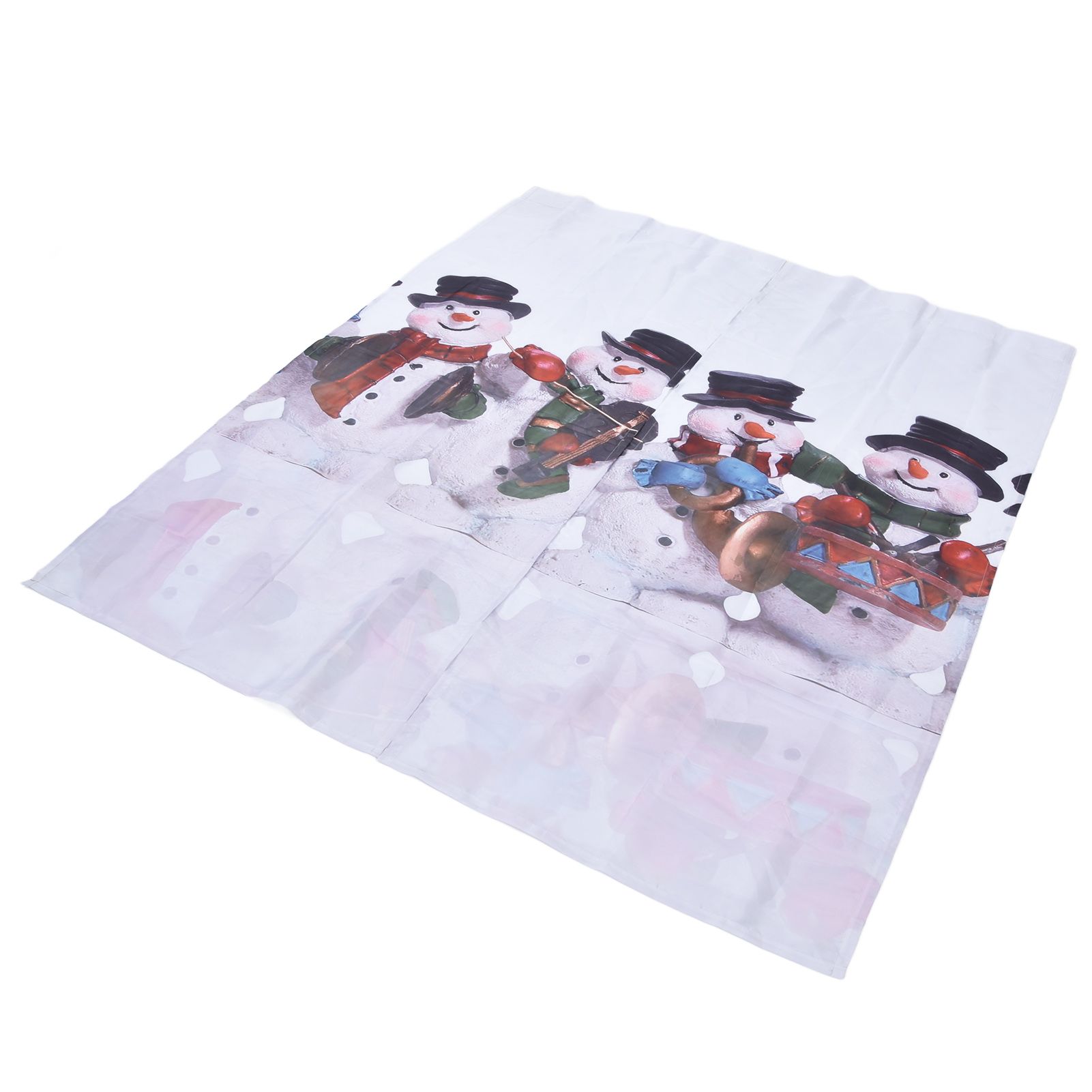 Digital Printing Blackout Curtain Snowman Pattern Blind Shade Window Drapes for Bedroom Living Room170x200cm Christmas Style 2 - Image 7
