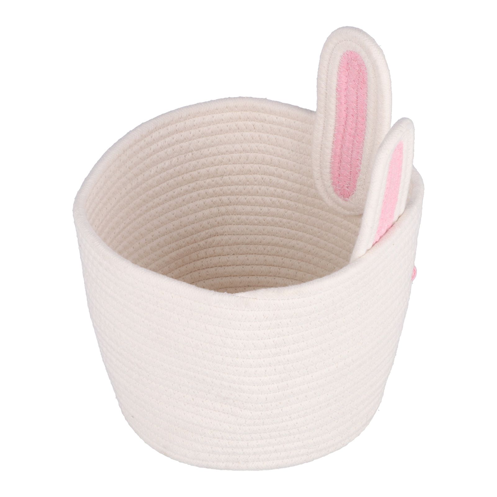 Storage Basket Rugged Lovely Small Bunny Attractive Decorative Home Furnishing Decoration - Image 2