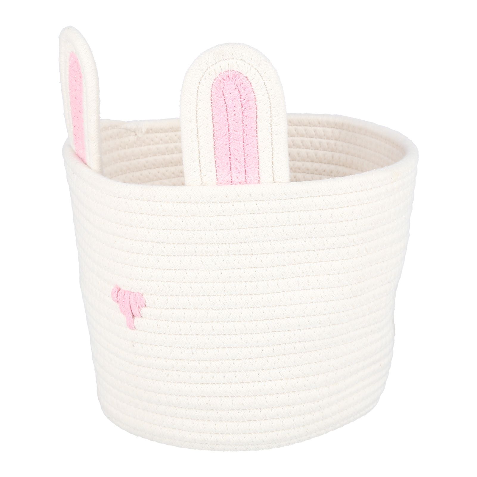 Storage Basket Rugged Lovely Small Bunny Attractive Decorative Home Furnishing Decoration - Image 5