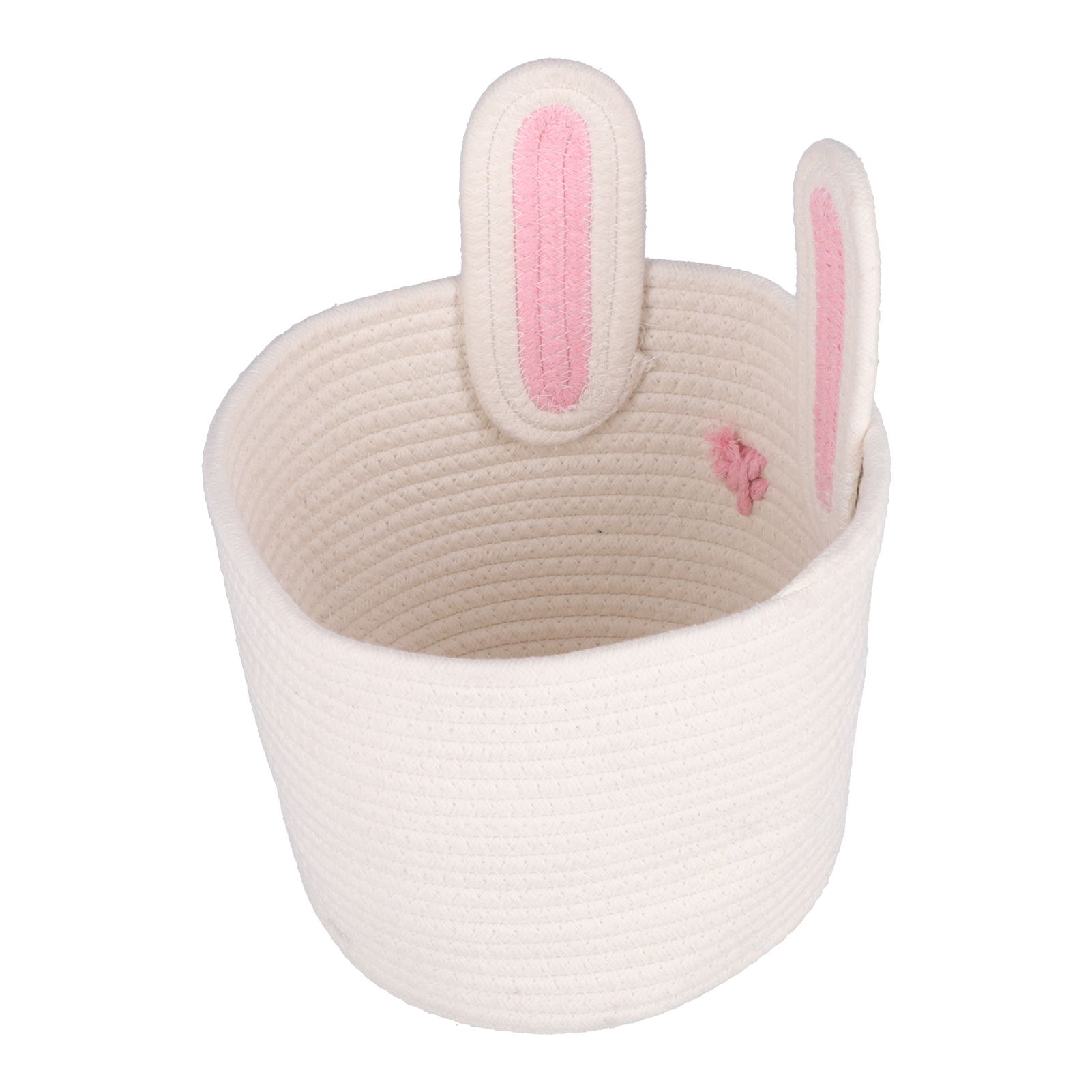 Storage Basket Rugged Lovely Small Bunny Attractive Decorative Home Furnishing Decoration - Image 6
