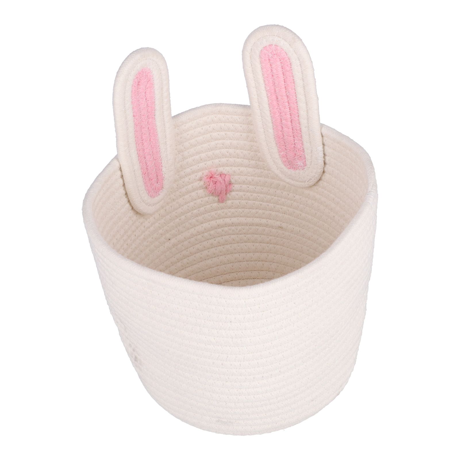 Storage Basket Rugged Lovely Small Bunny Attractive Decorative Home Furnishing Decoration - Image 7